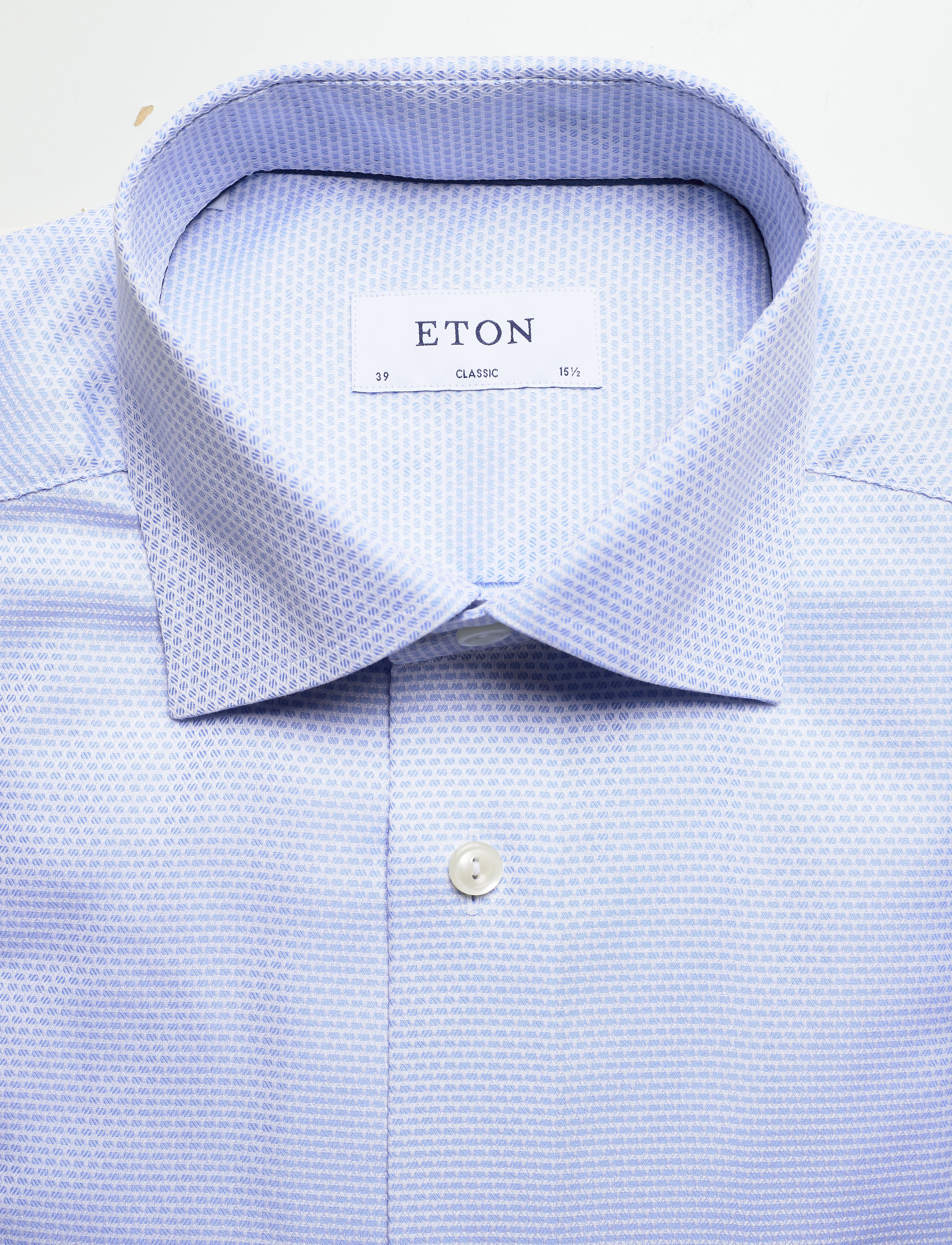 Eton - Classic fit Business Signature Twill Shirt - blue - 2
