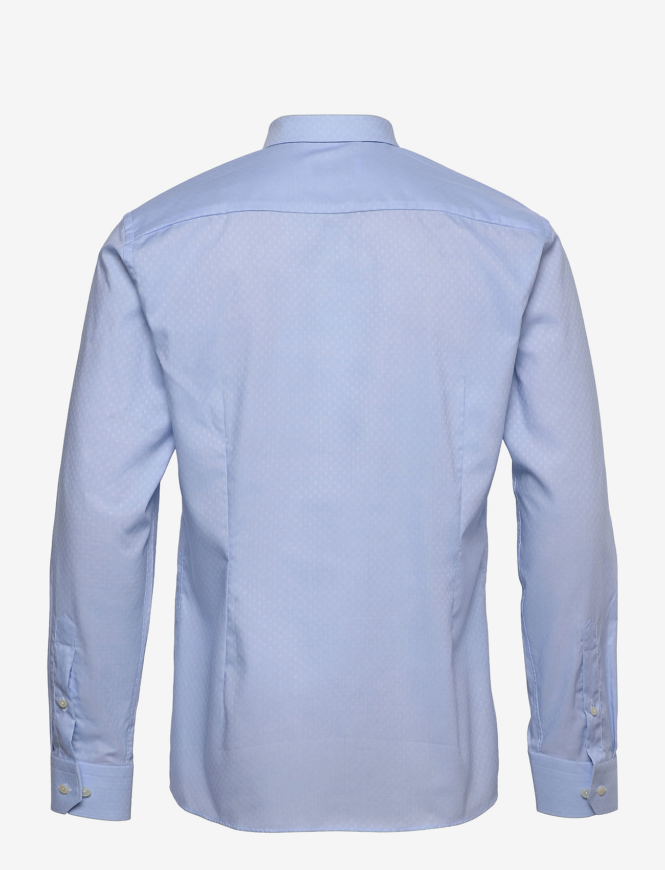 Eton - Men's Shirt: Business  Fine Twill Stretch - light blue - 1