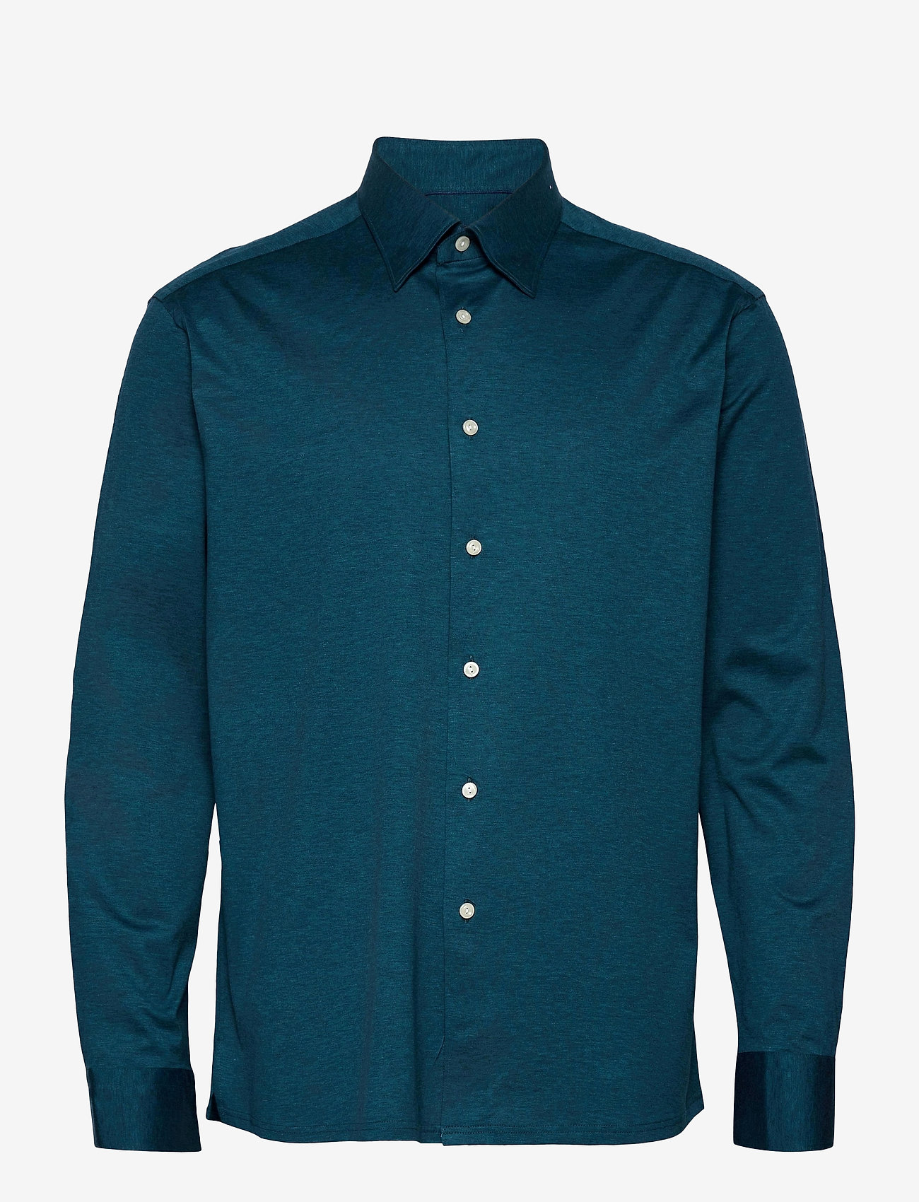 Eton - Men's shirt: Casual  Jersey - green - 0