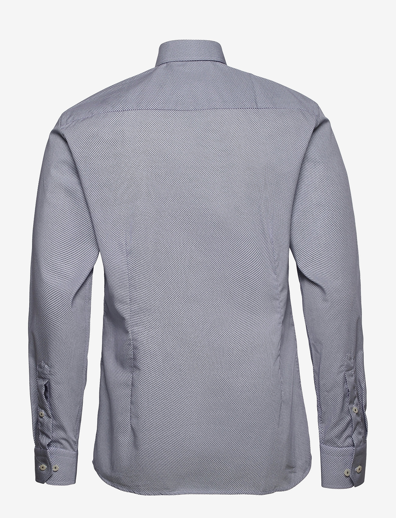 Eton - Men's shirt: Business  Poplin - navy blue - 1