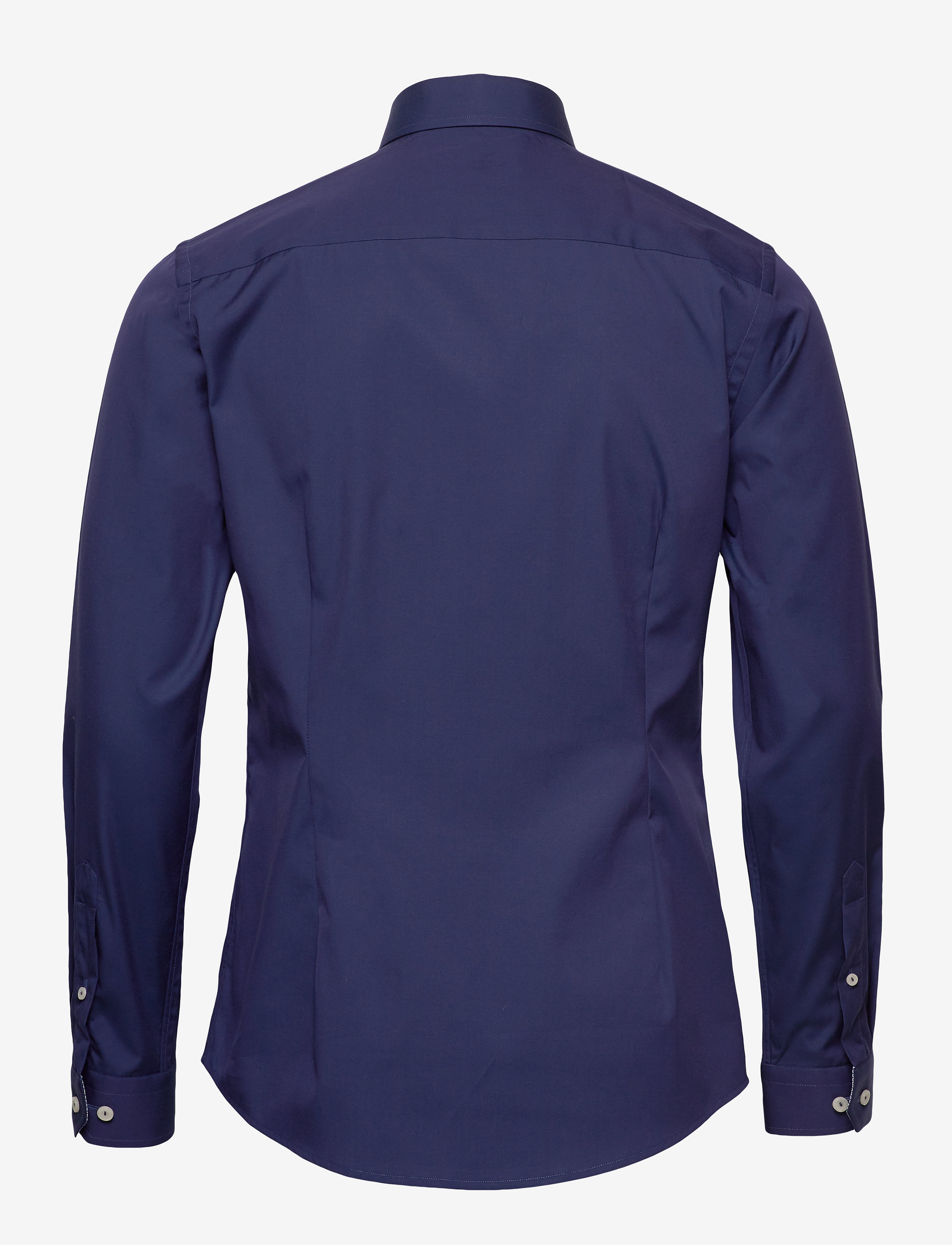 Eton - Poplin Shirt – Micro Print Details - blue - 1