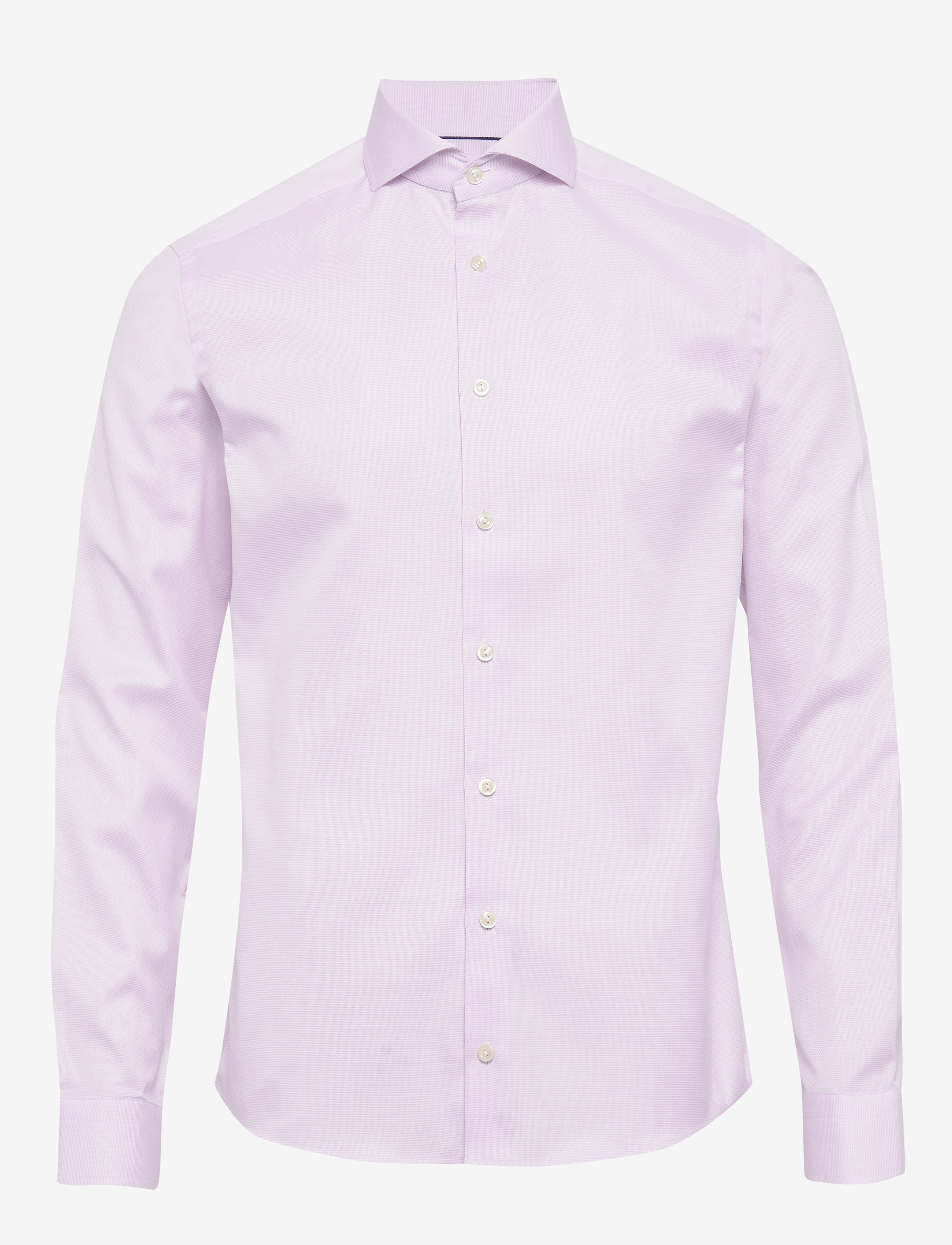 Eton - Purple Melange Micro Weave Shirt - purple - 0