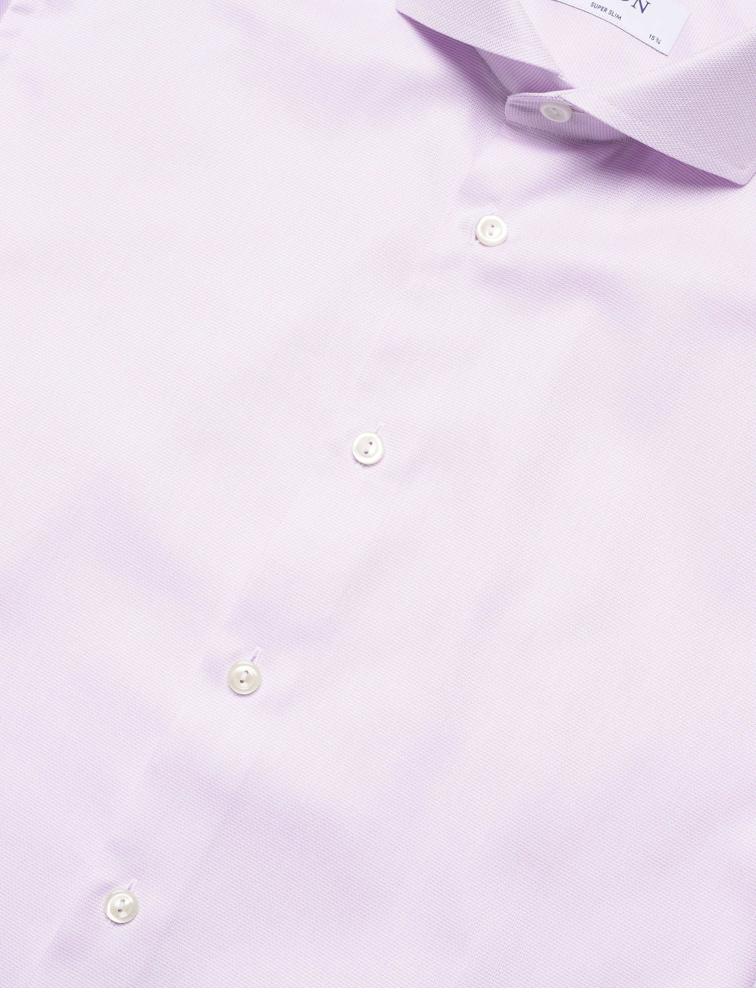 Eton - Purple Melange Micro Weave Shirt - purple - 2