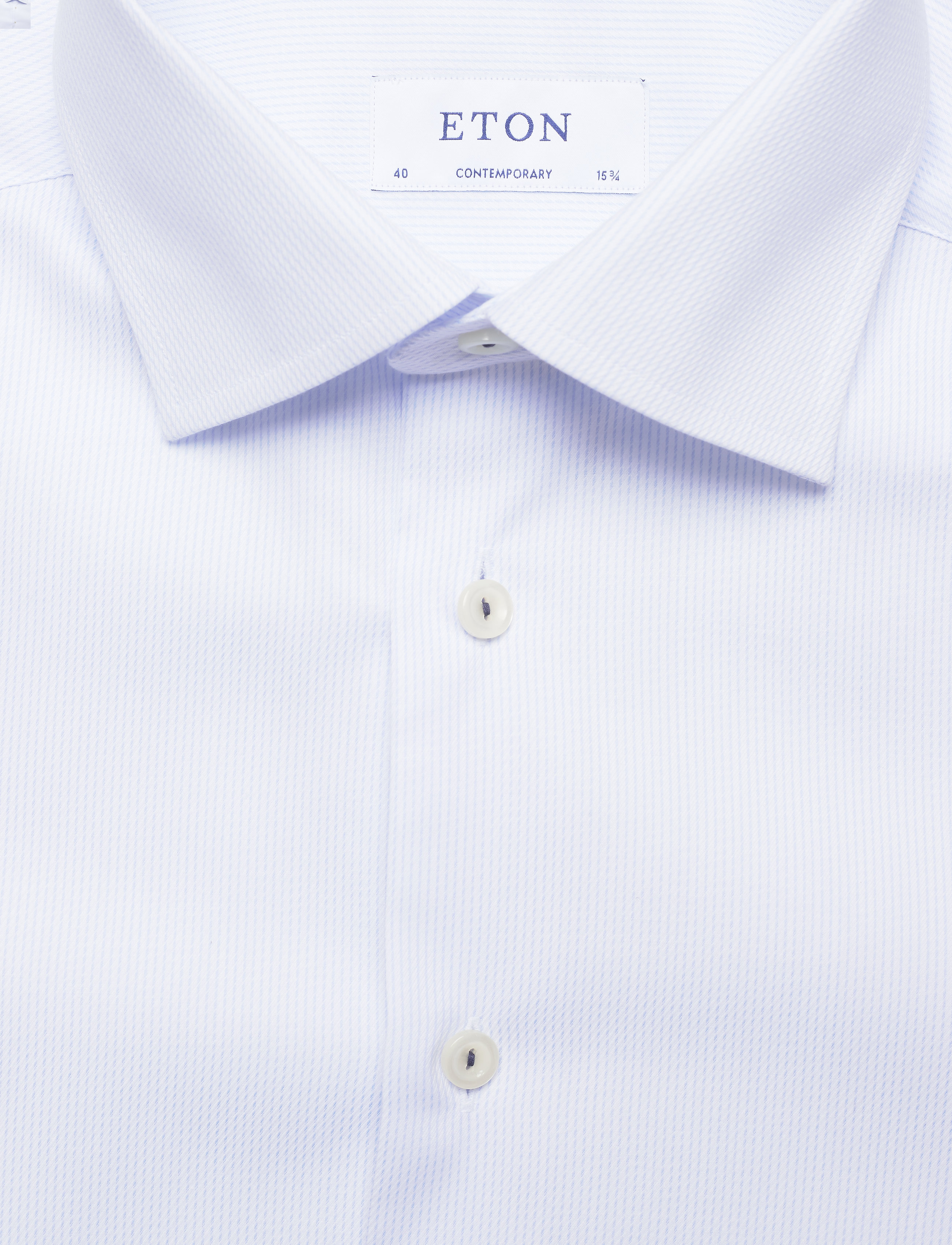 Eton - Contemporary fit Business Twill Shirt - blue - 2