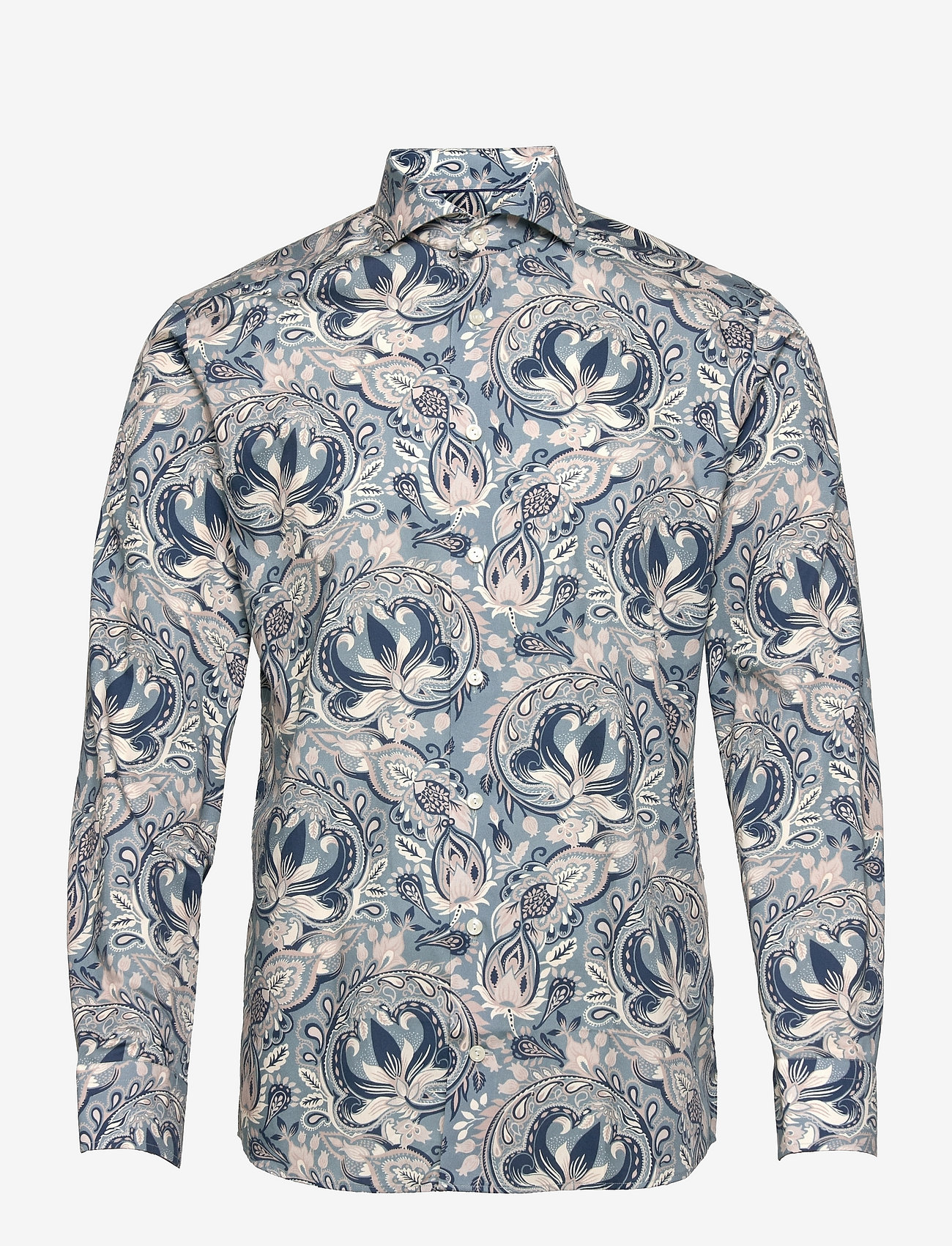 Eton - Men's Shirt: Business Casual  Signature Twill - dark blue - 0