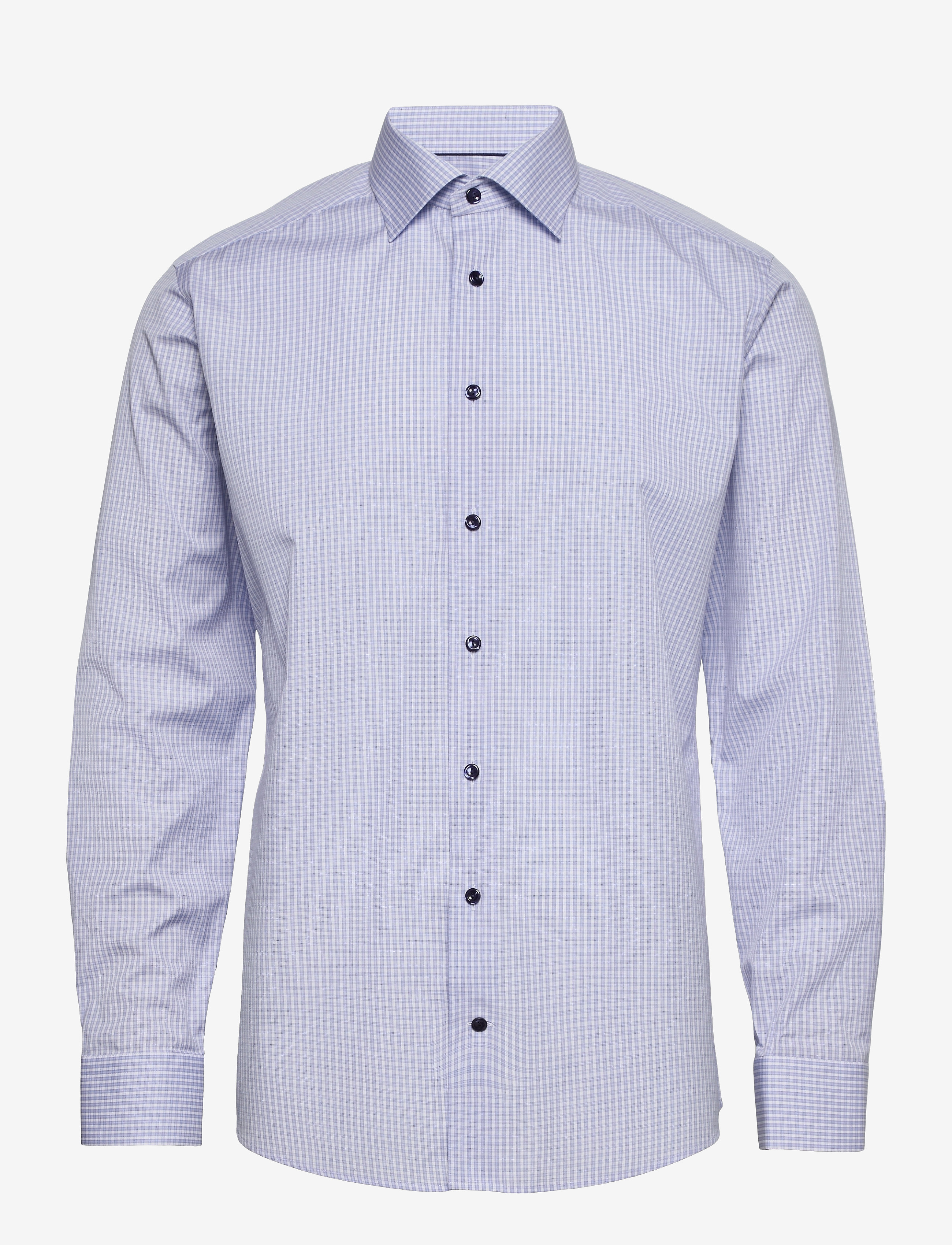 Eton - Slim fit Business Poplin Shirt - blue - 0