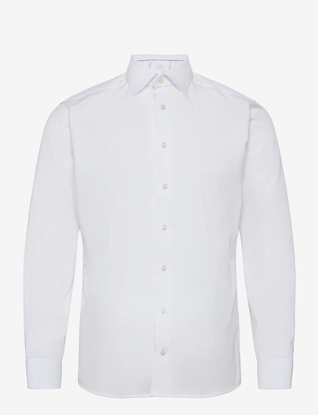 Eton - Men's shirt: Business  Poplin - white - 0