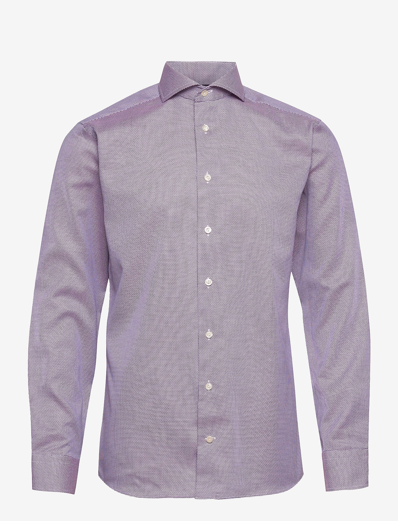 Eton - Slim fit Business Dobby Shirt - pink/red - 0