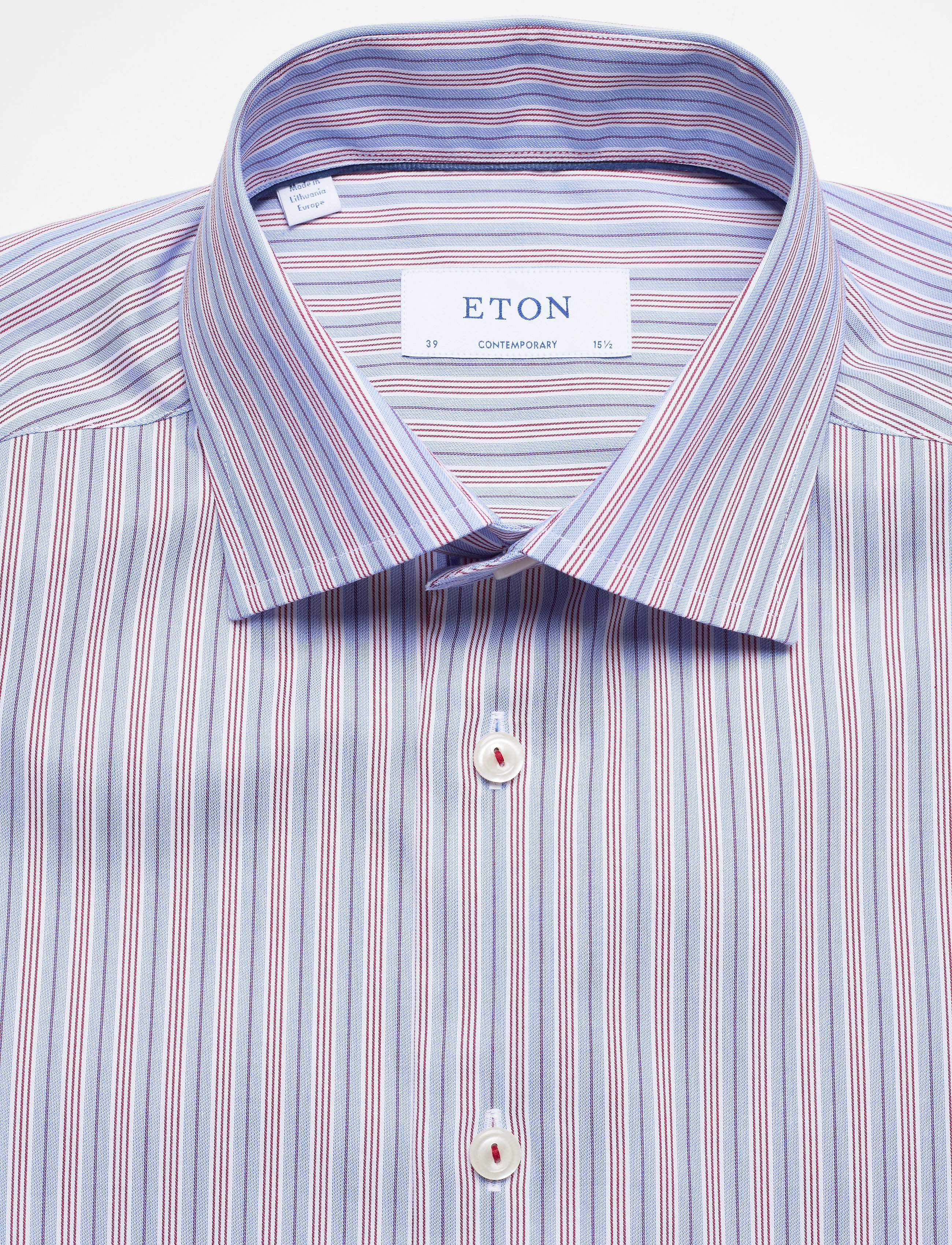 Eton - Contemporary fit Business Twill Shirt - pink/red - 2