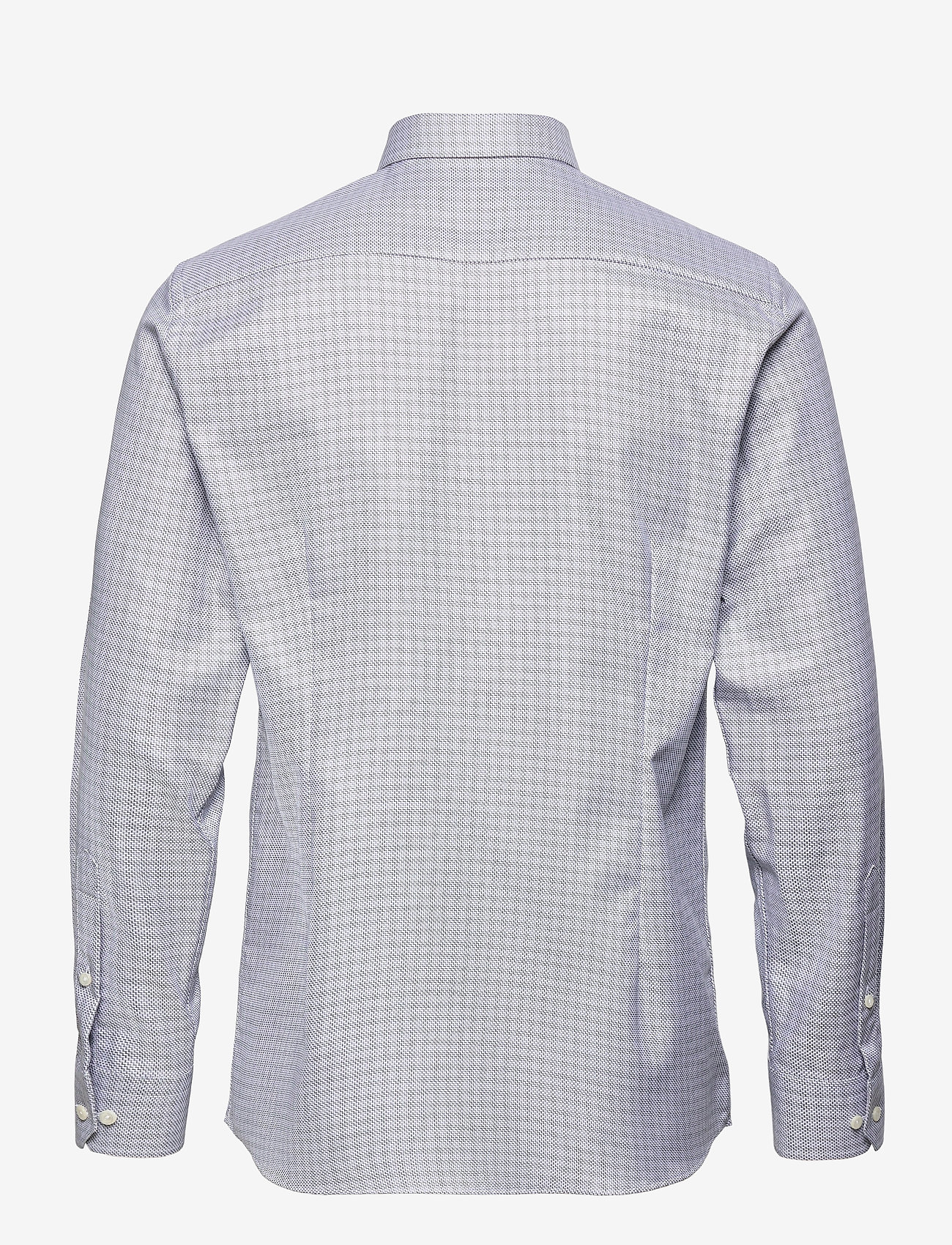 Eton - Contemporary fit Business Textured Twill Shirt - black - 1