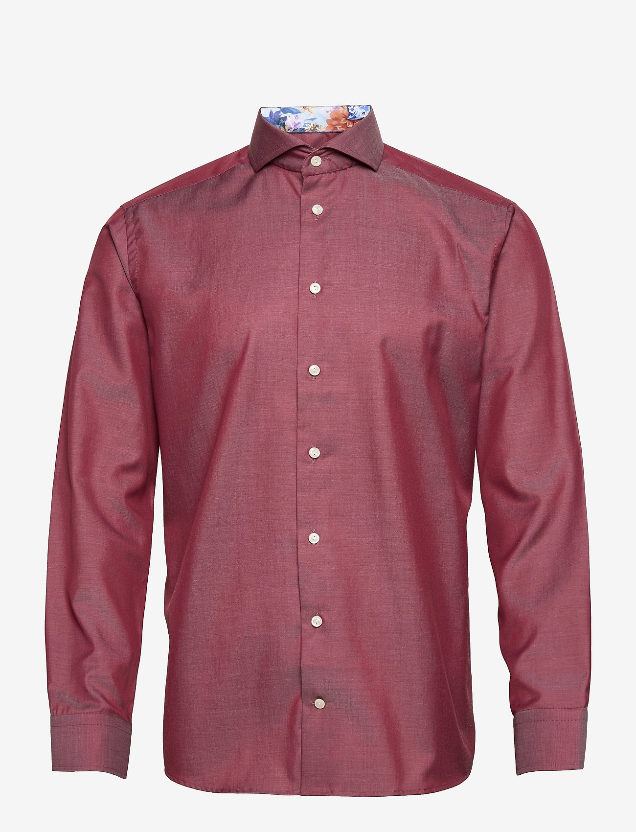 Eton - Men's Shirt: Business  Signature Twill - red - 0