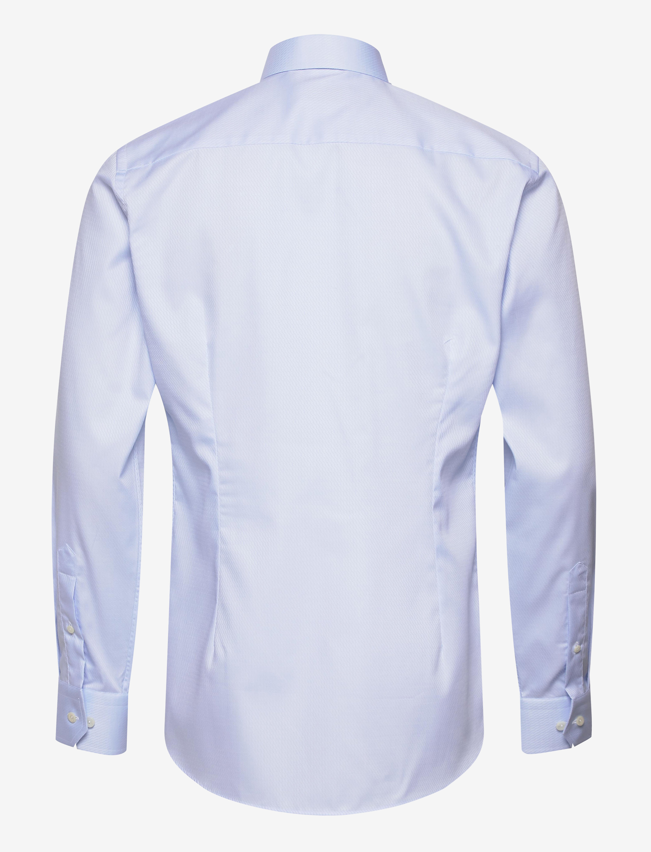 Eton - Pink water weave shirt - blue - 1