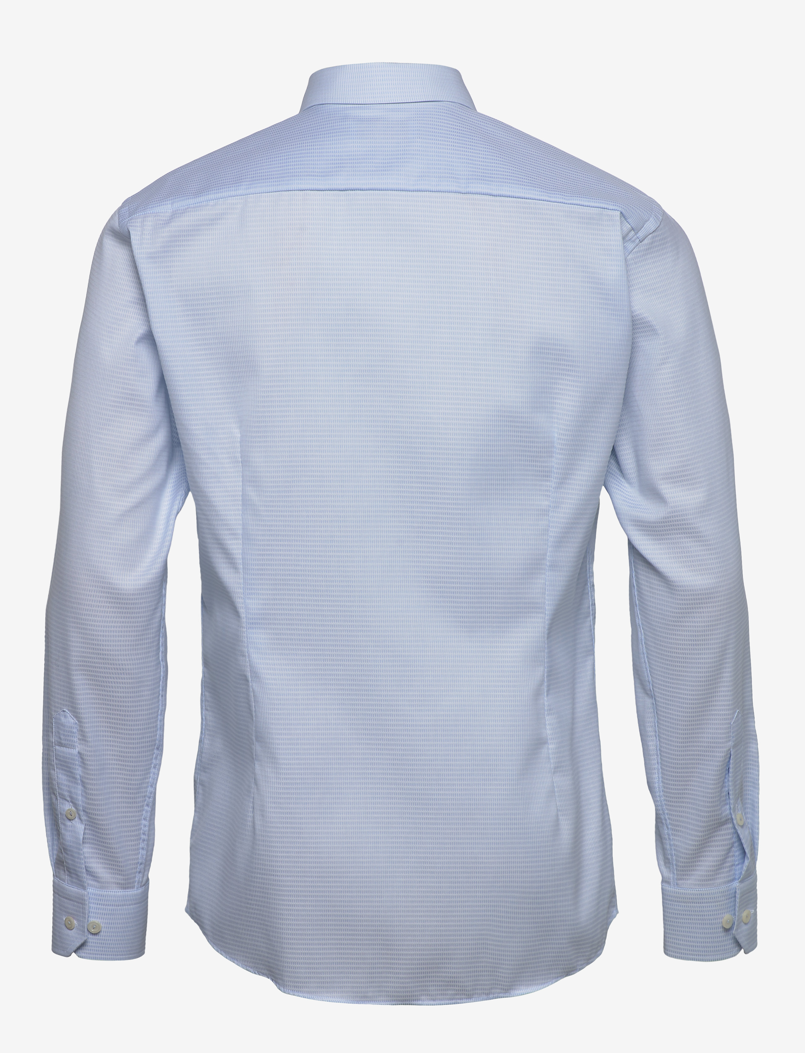 Eton - Light blue micro woven shirt - light blue - 1