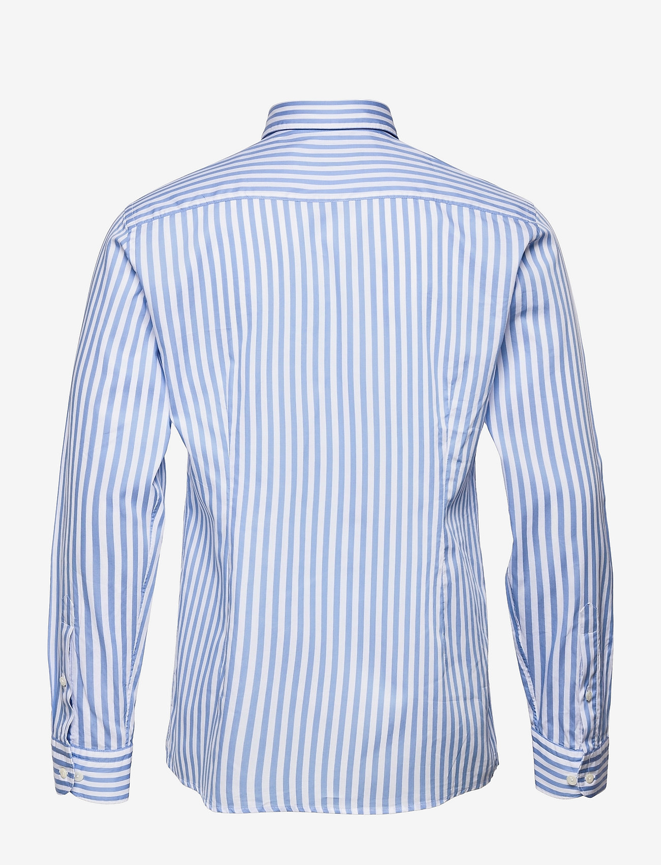 Eton - Men's Shirt: Soft Business  Light weight pique - light blue - 1