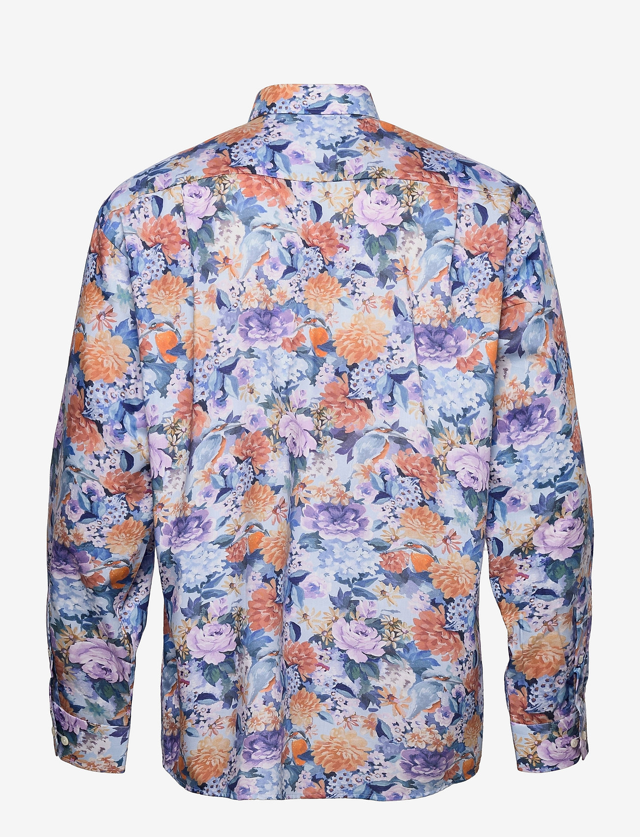 Eton - Men's Shirt: Business  Signature Twill - mid blue - 1