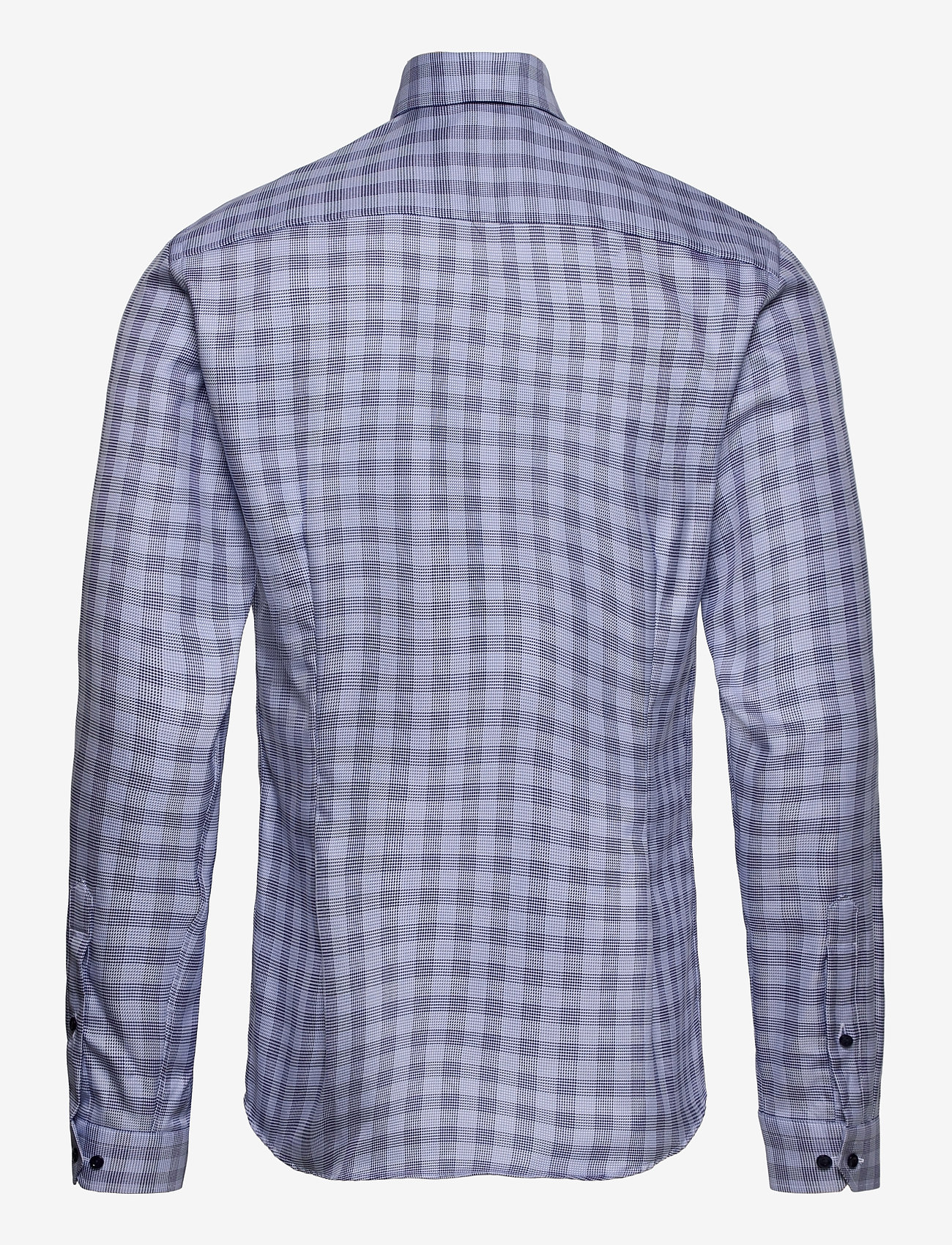 Eton - Super slim fit Business Textured Twill Shirt - blue - 1
