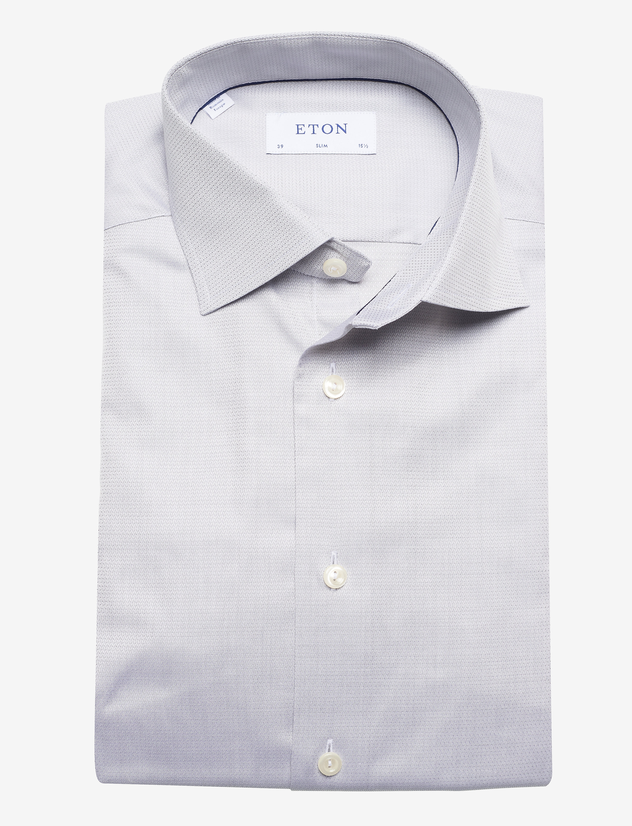 Eton - Slim fit Business Dobby Shirt - grey - 2
