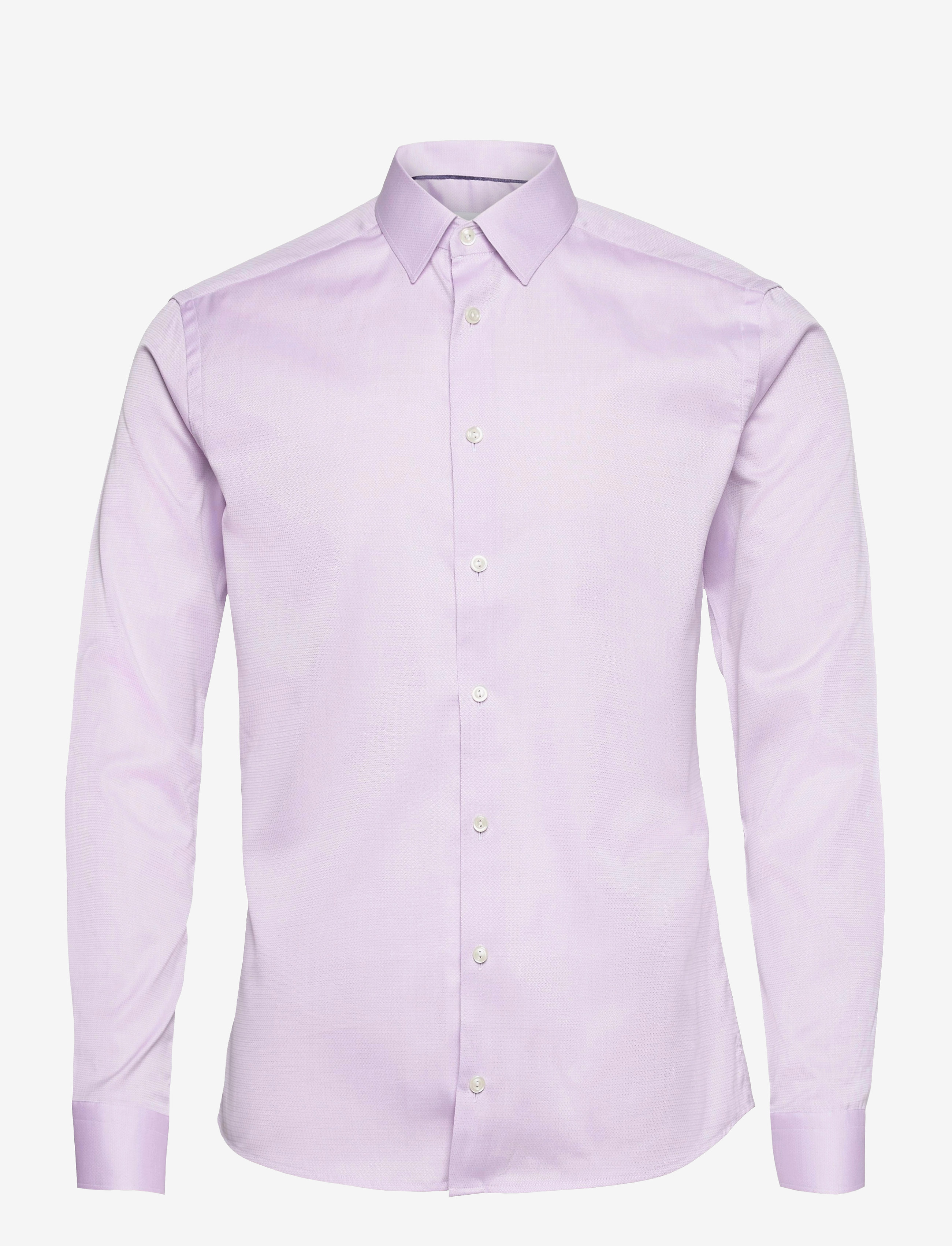 Eton - Super slim fit Business Dobby Shirt - purple - 0