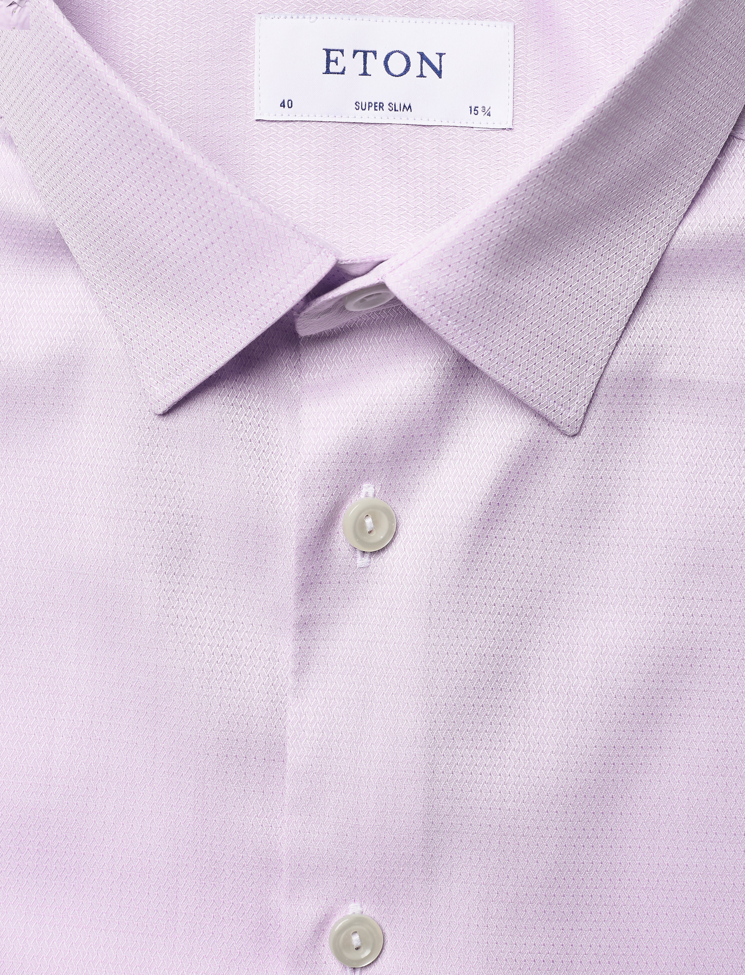 Eton - Super slim fit Business Dobby Shirt - purple - 2