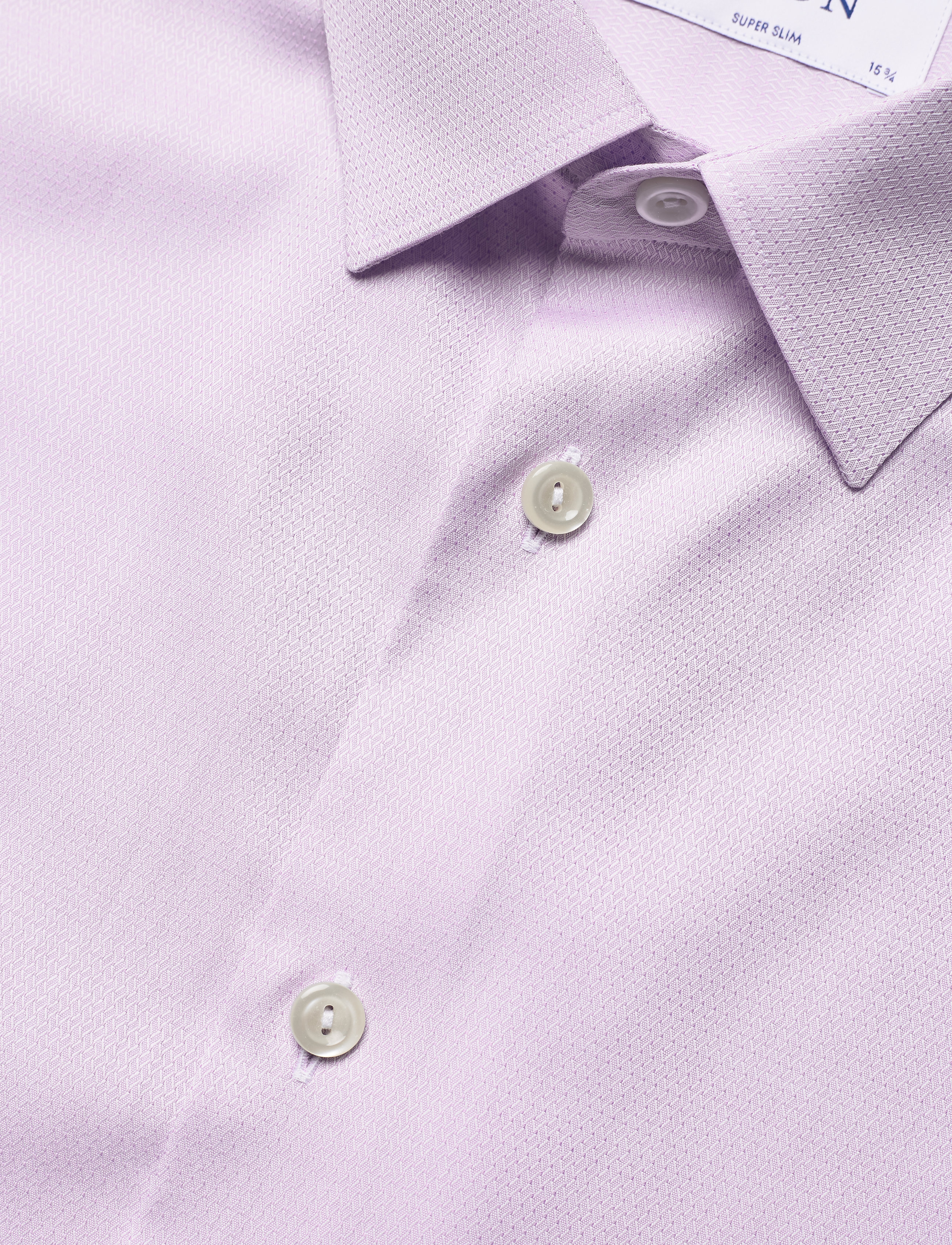Eton - Super slim fit Business Dobby Shirt - purple - 3