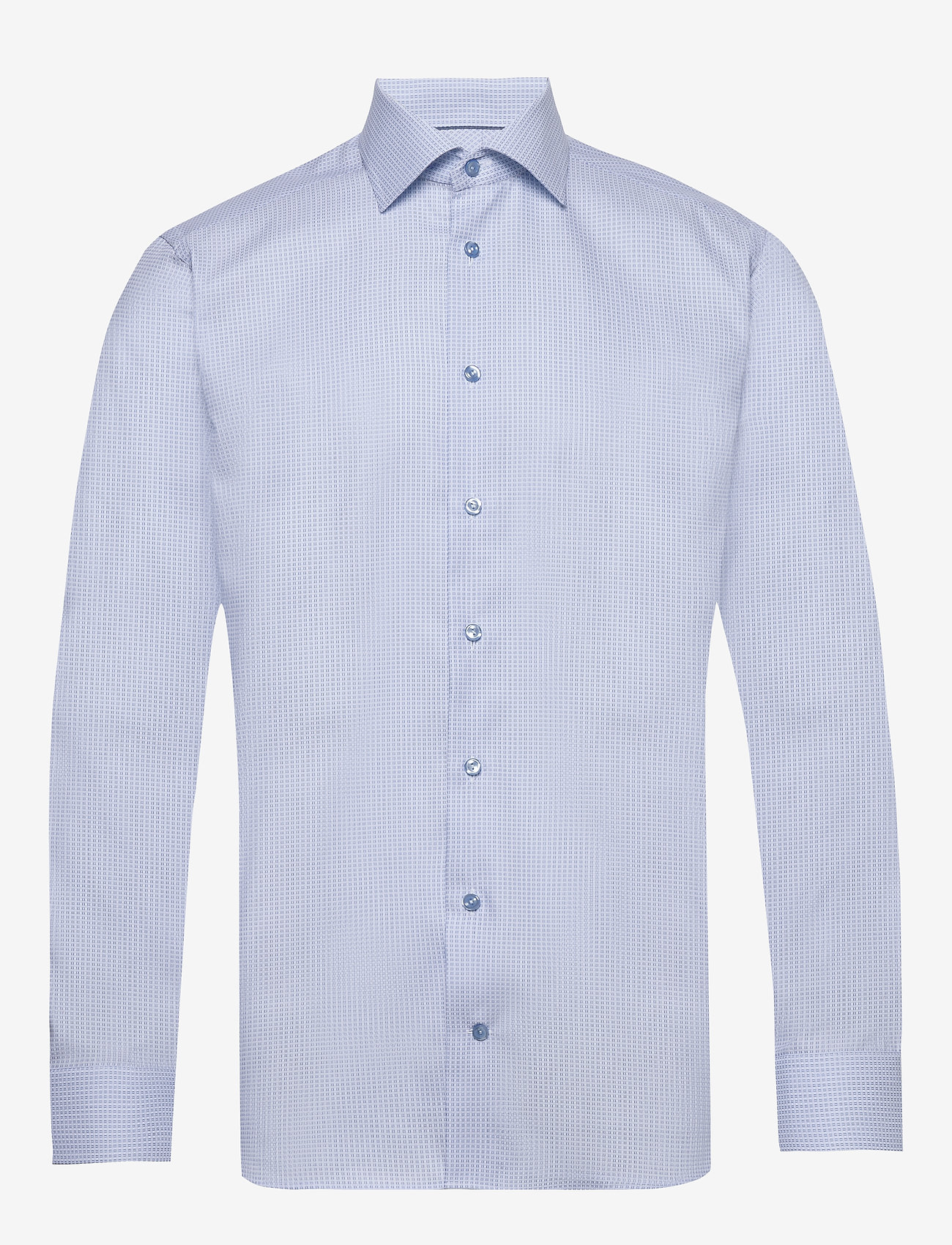 Eton - Woven checks shirt - blue - 0