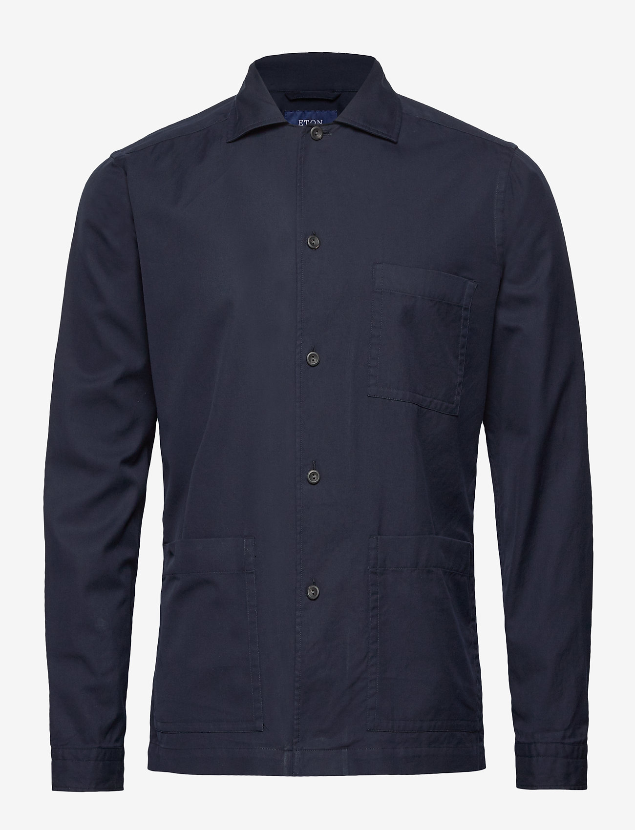 Eton - 3-pocket overshirt - blue - 0