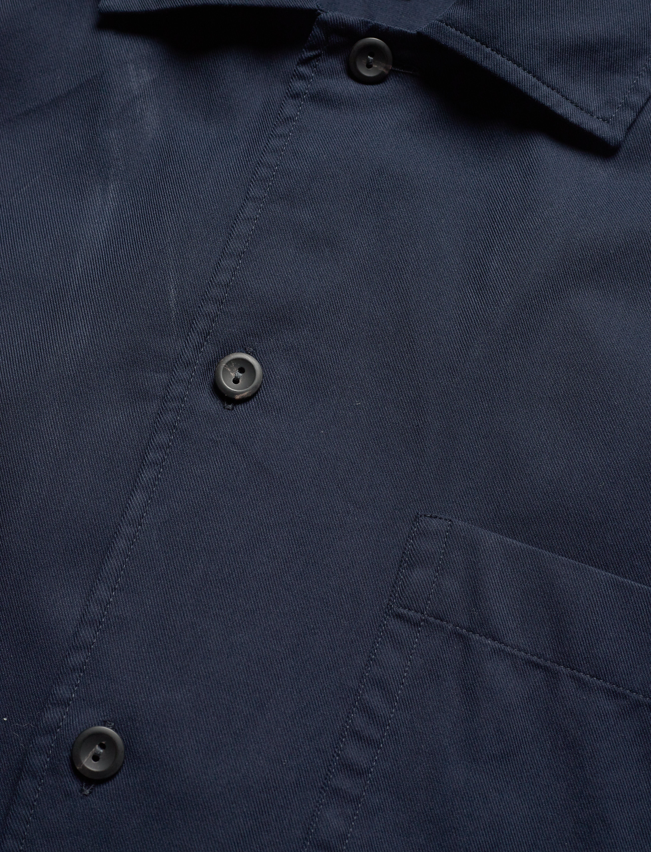 Eton - 3-pocket overshirt - blue - 2