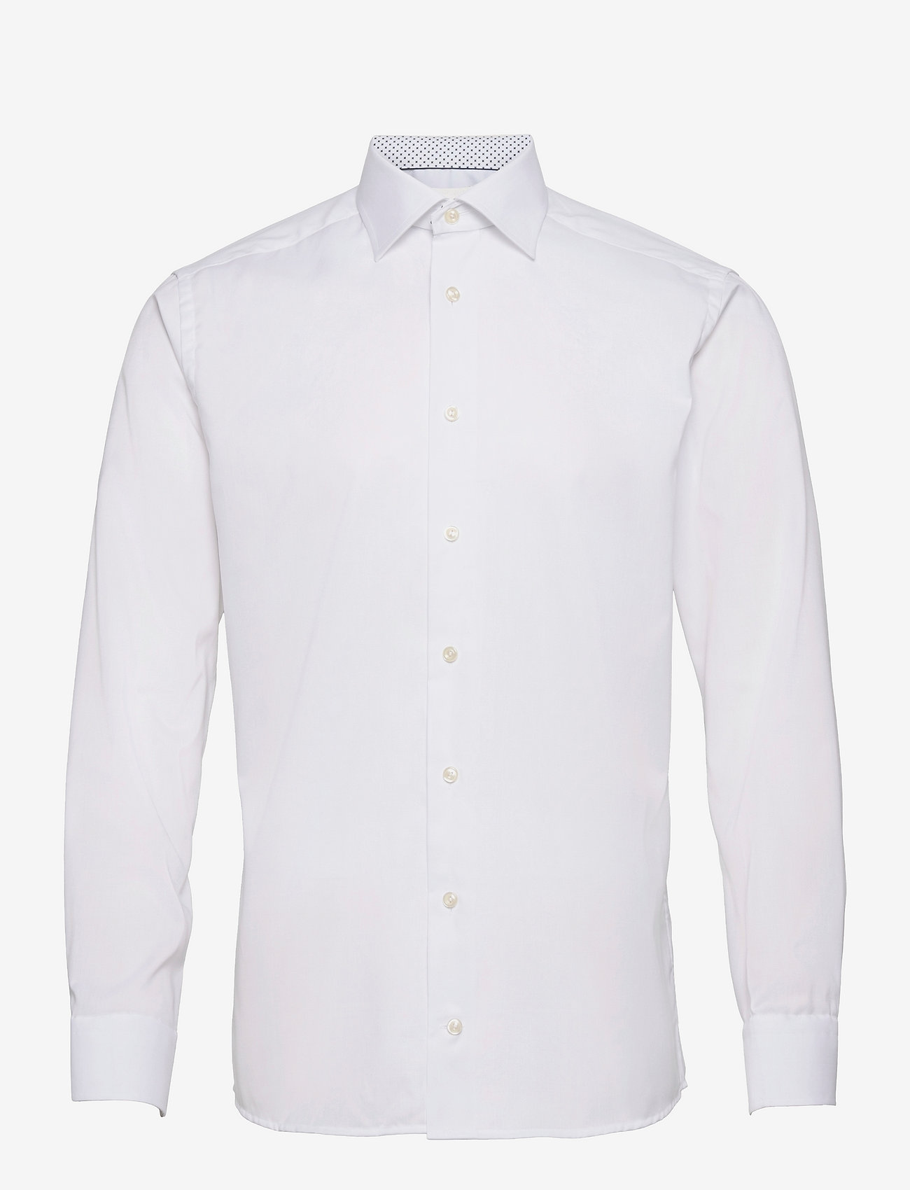 Eton - Men's shirt: Business  Pinpoint - white - 0