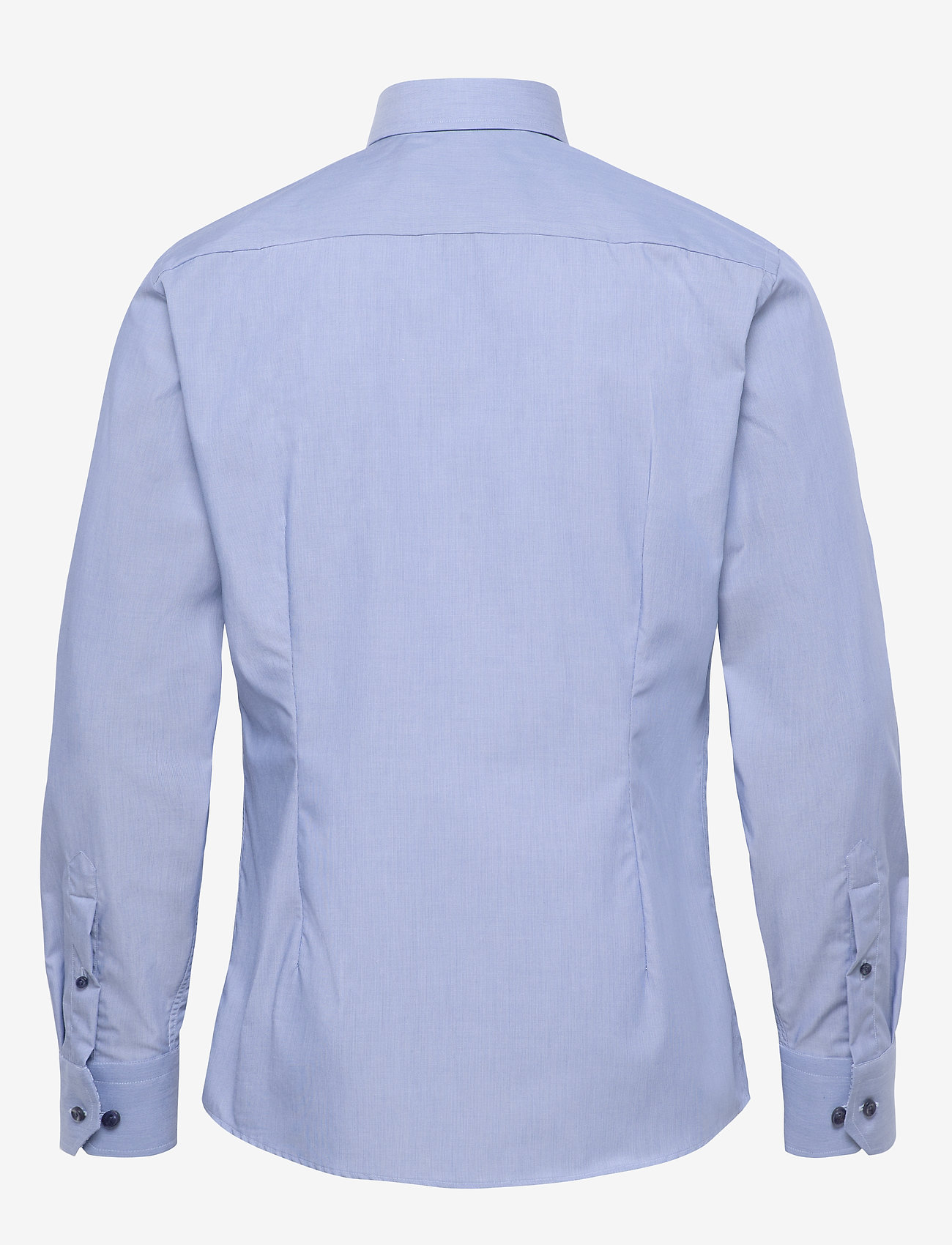 Eton - Blue hairline striped shirt – navy details - blue - 1