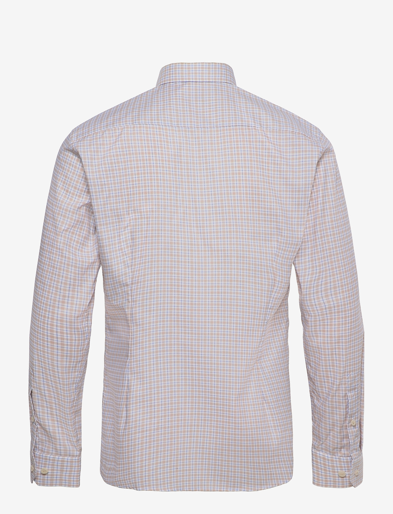Eton - Men's shirt: Business Casual  Twill - beige - 1