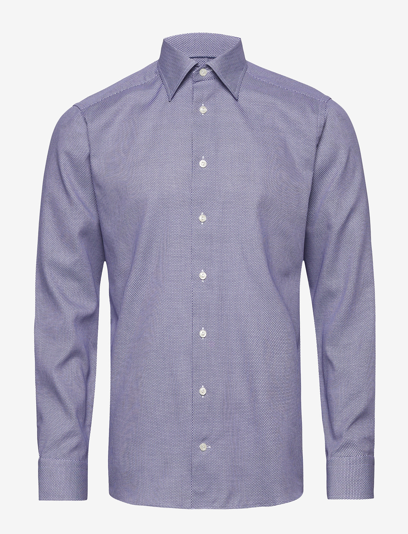 Eton - Dobby shirt - blue - 0