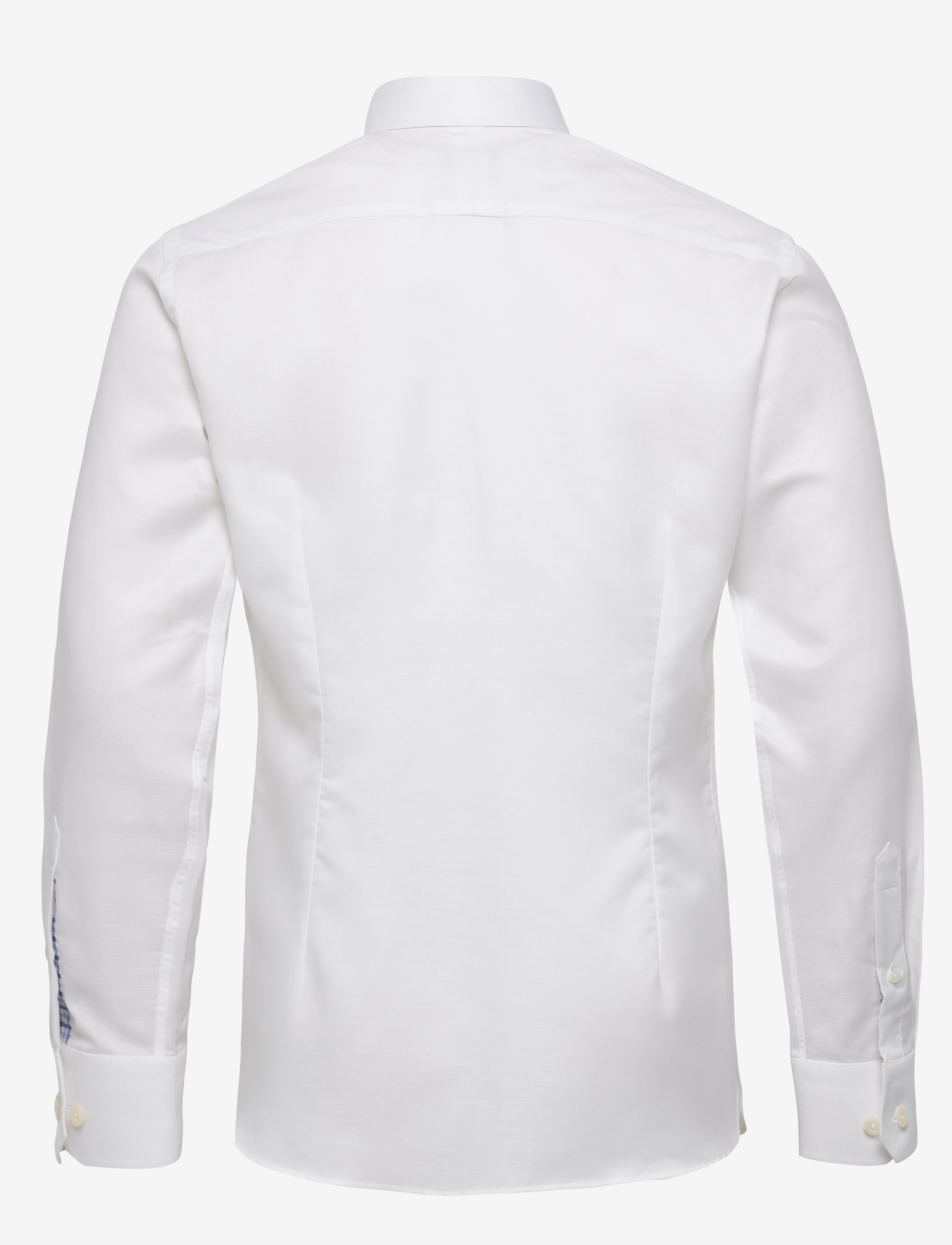 Eton - Men's shirt: Business Casual  Twill cottonlinen - white - 1