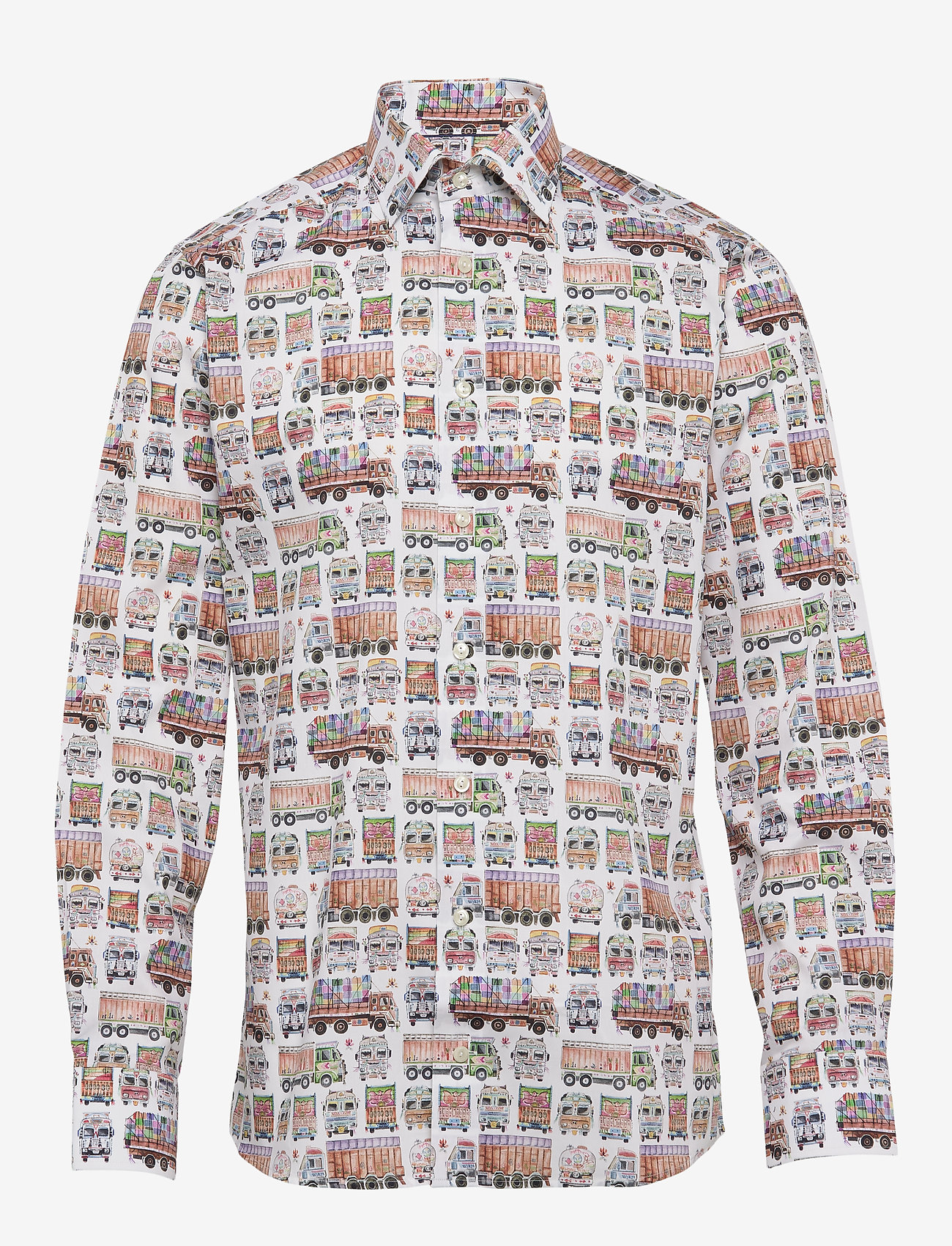 Eton - Eton trucks shirt - white - 0