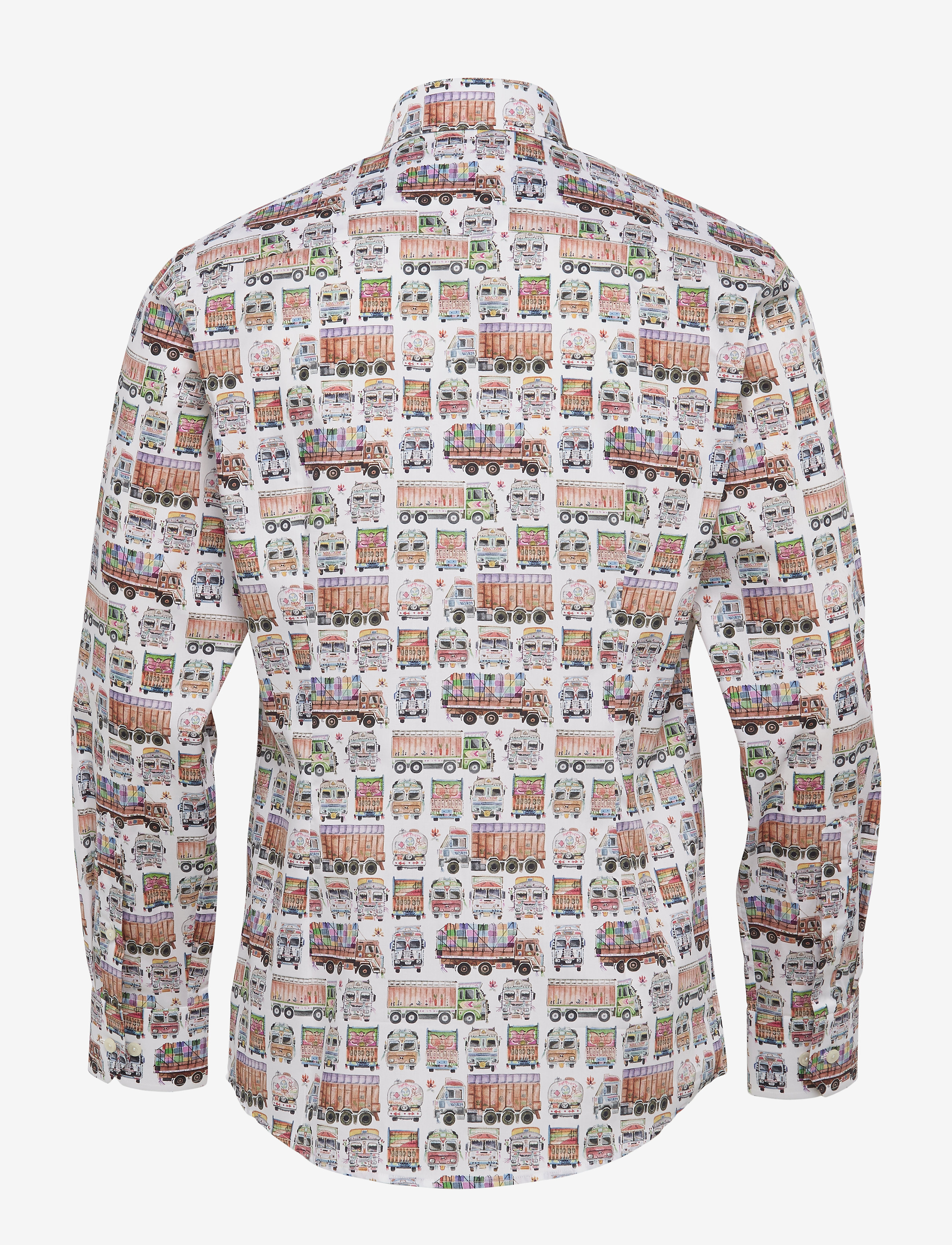 Eton - Eton trucks shirt - white - 1