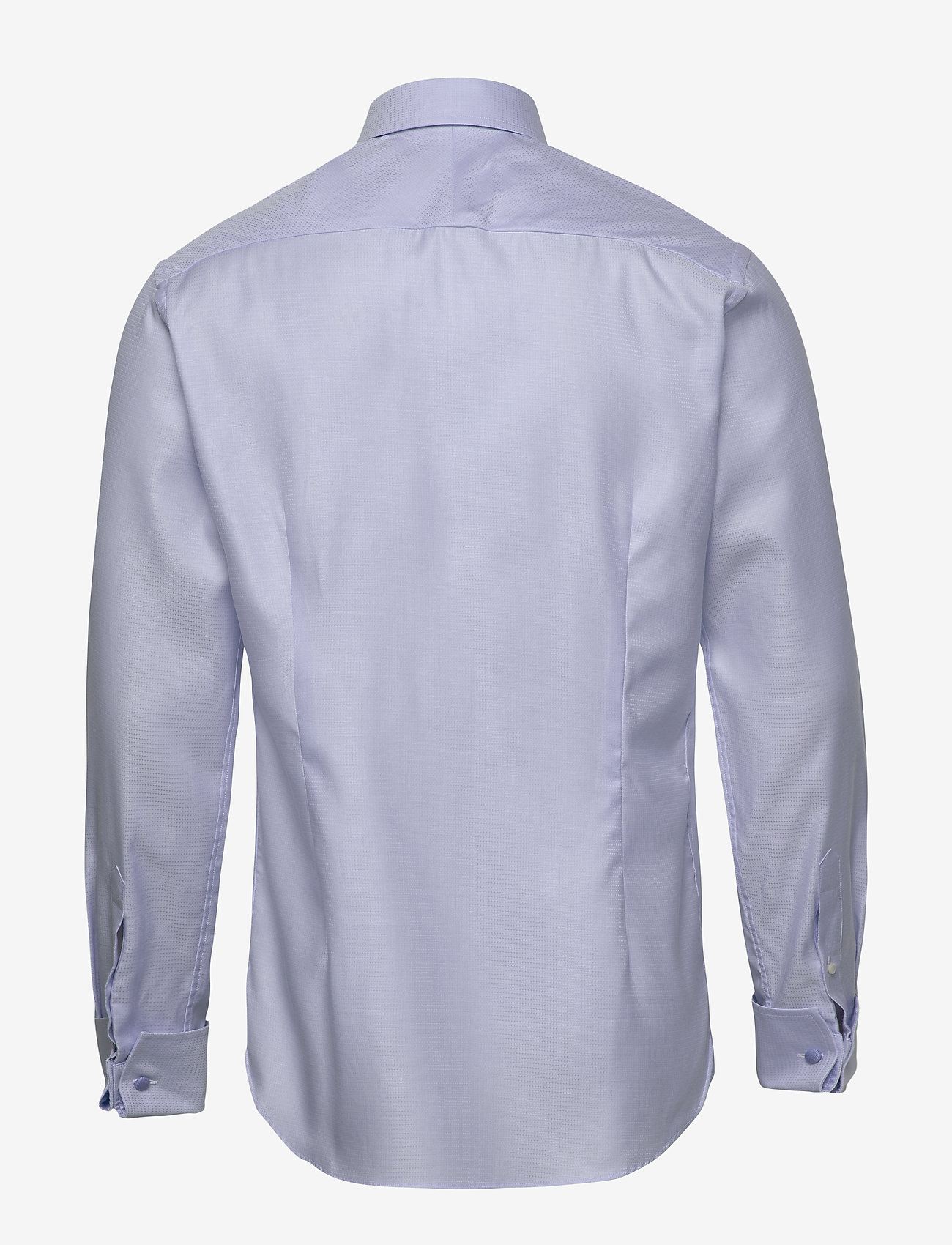 Eton - Micro weave twill shirt - french cuffs - Contemporary - blue - 1