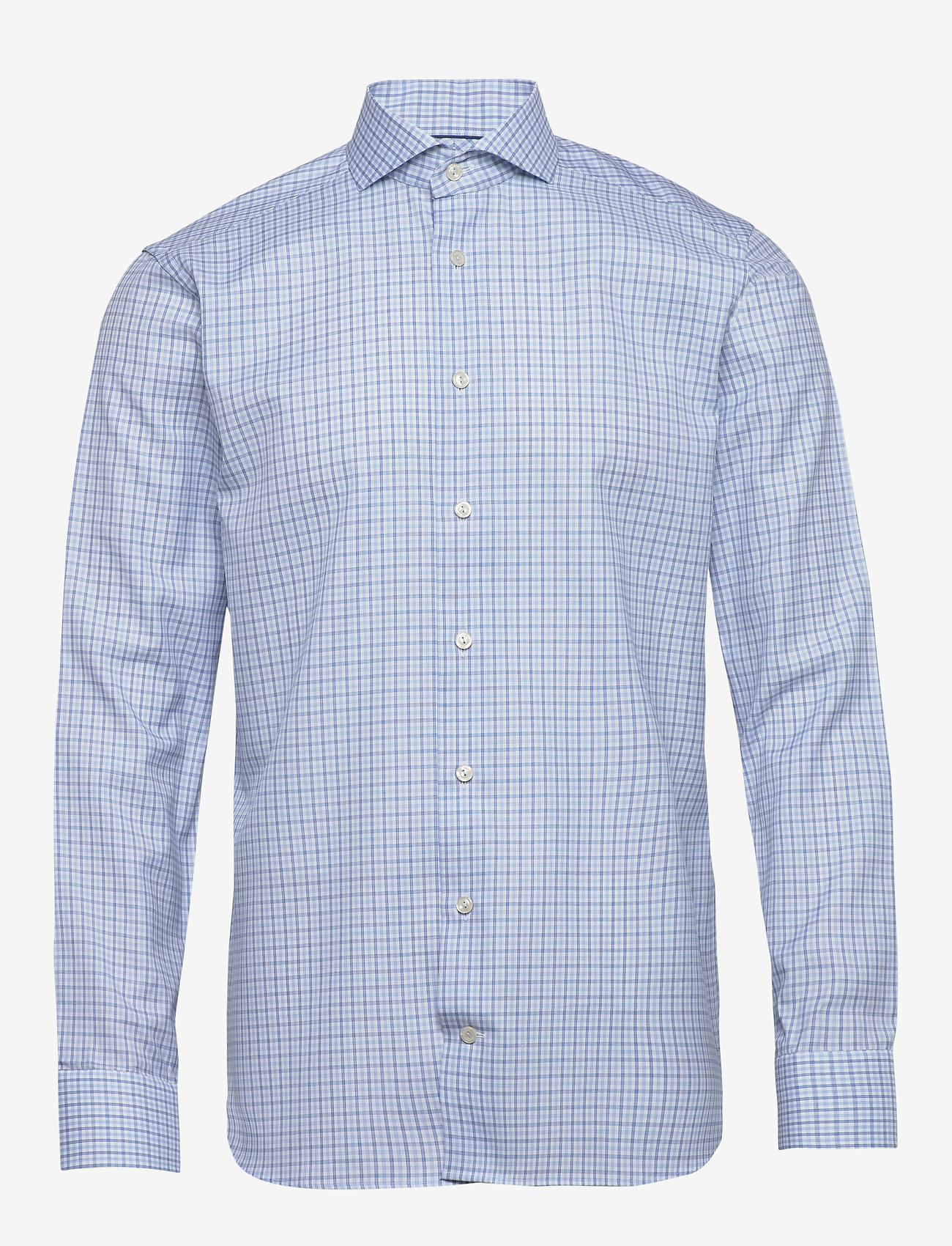 Eton - Men's shirt: Business  Signature twill - blue - 0