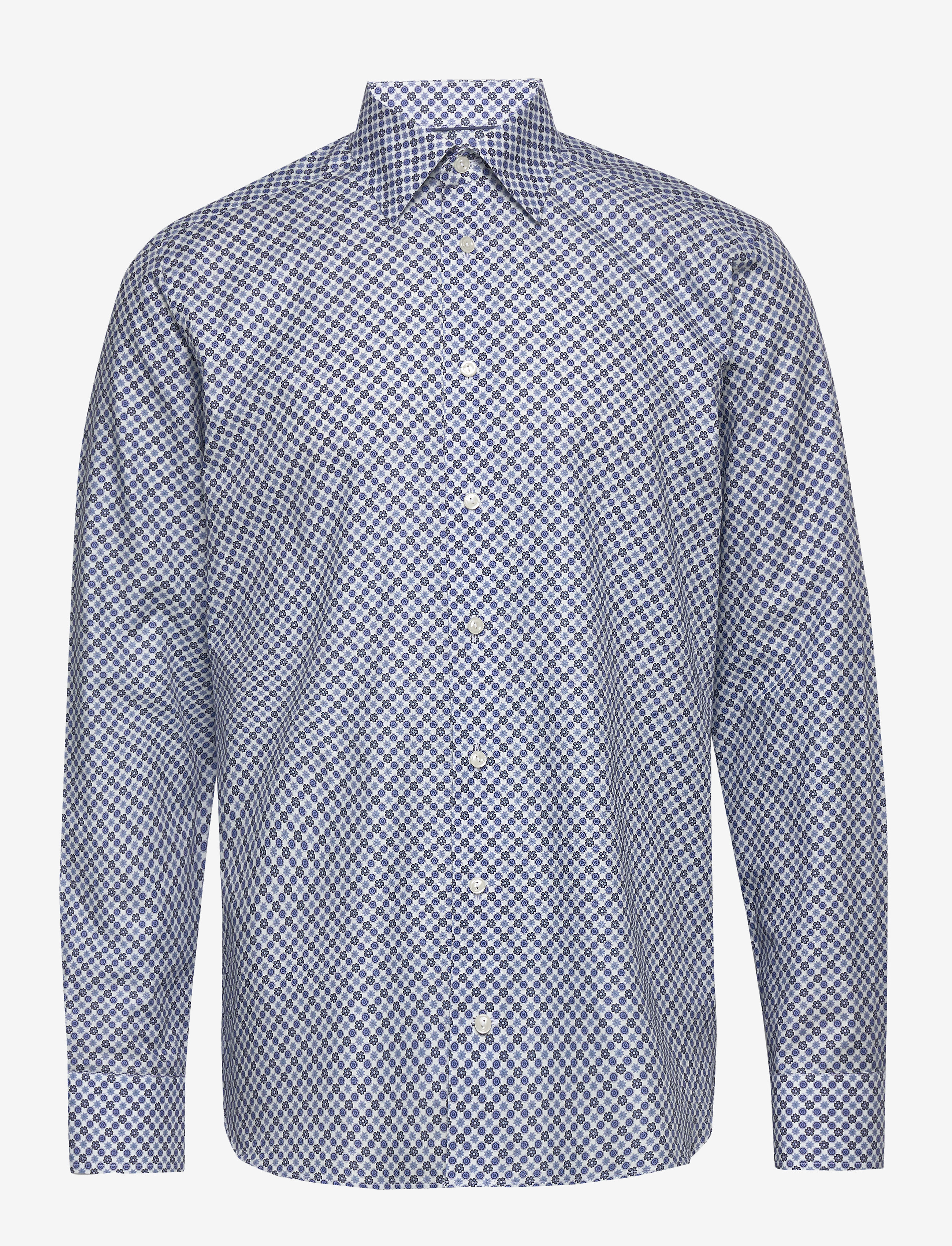 Eton - Eton midi medallion print shirt - blue - 0