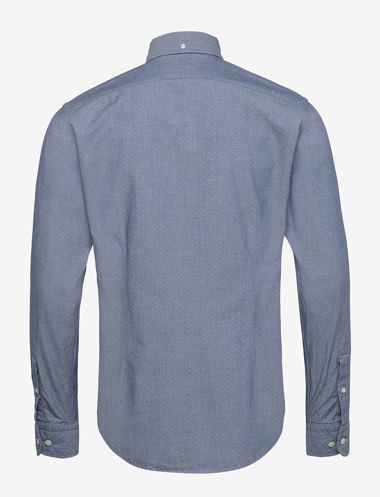 Eton - Pin dot indigo shirt - navy - 1