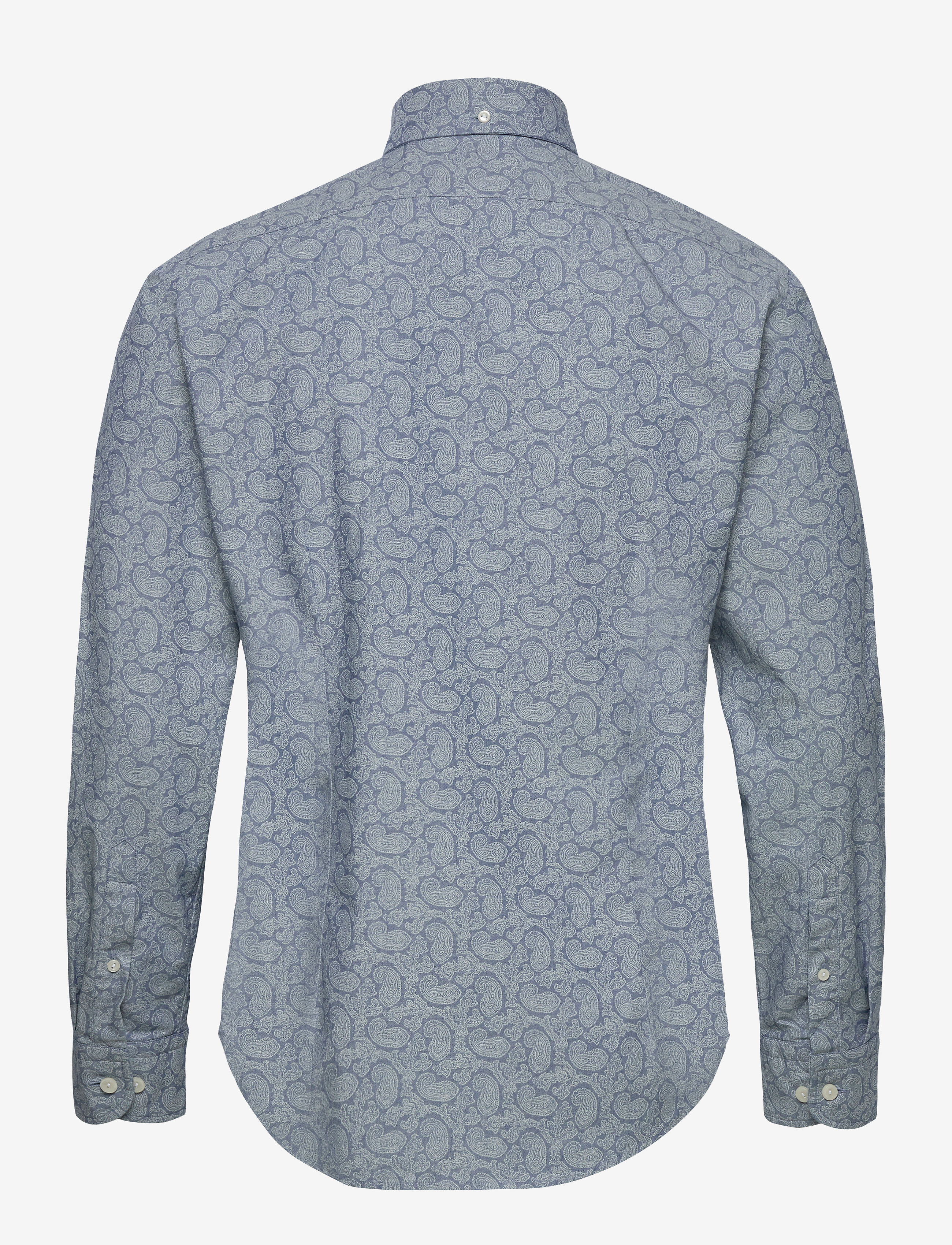 Eton - Paisley indigo shirt - blue - 1