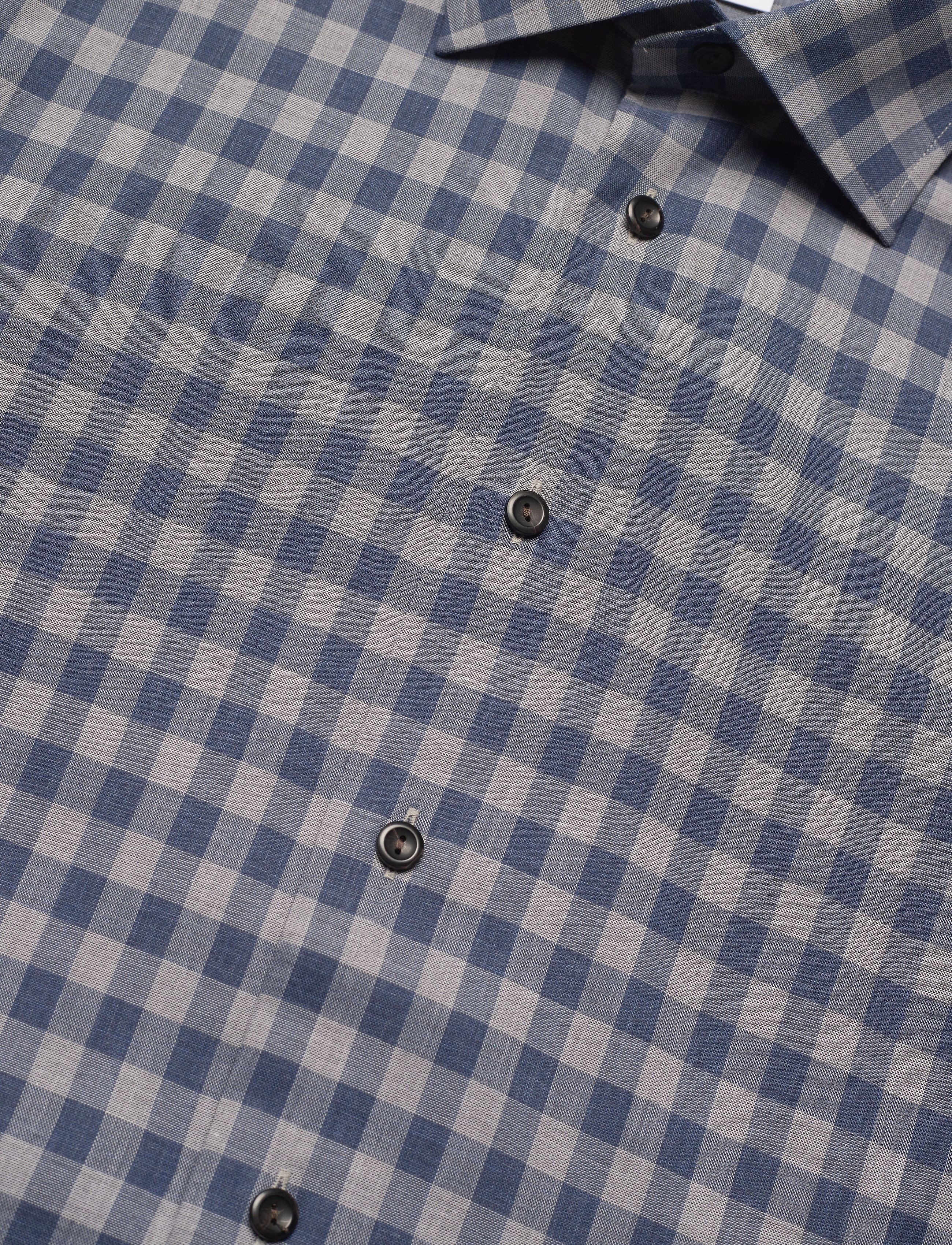 Eton - Slim fit Business Casual Light weight Twill Shirt - blue - 3