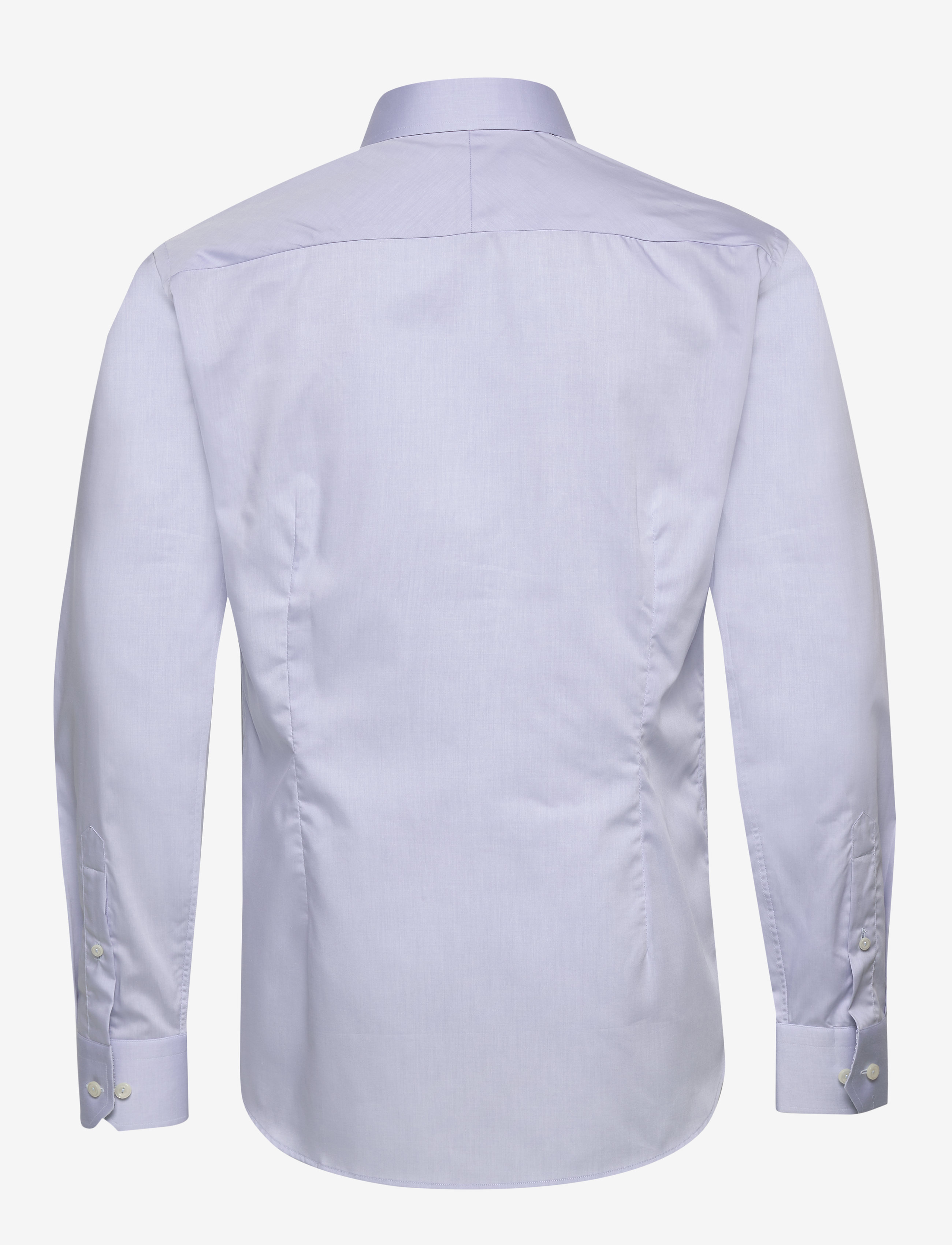 Eton - Twill shirt – geometric details - blue - 1