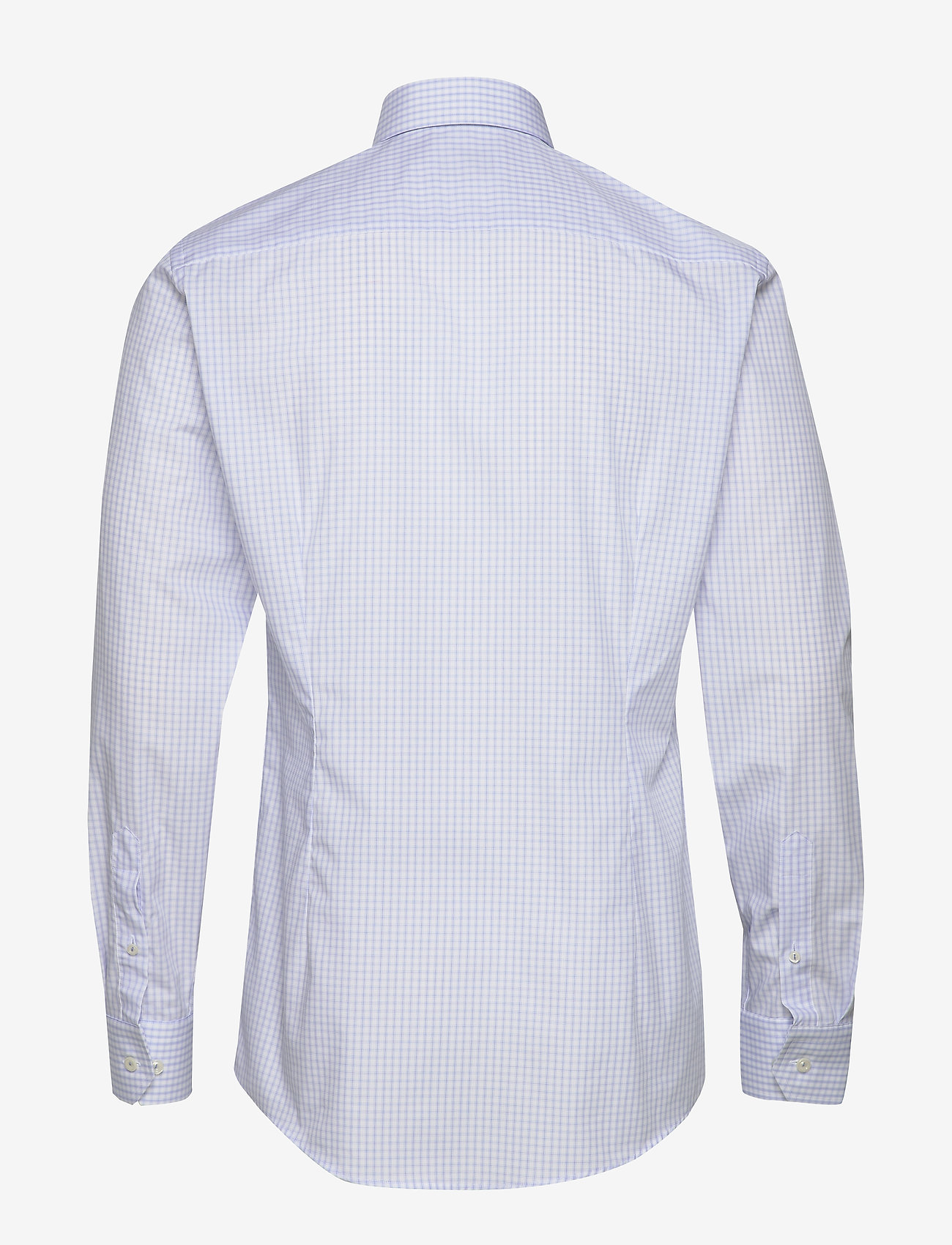 Eton - Checks poplin shirt - blue - 1