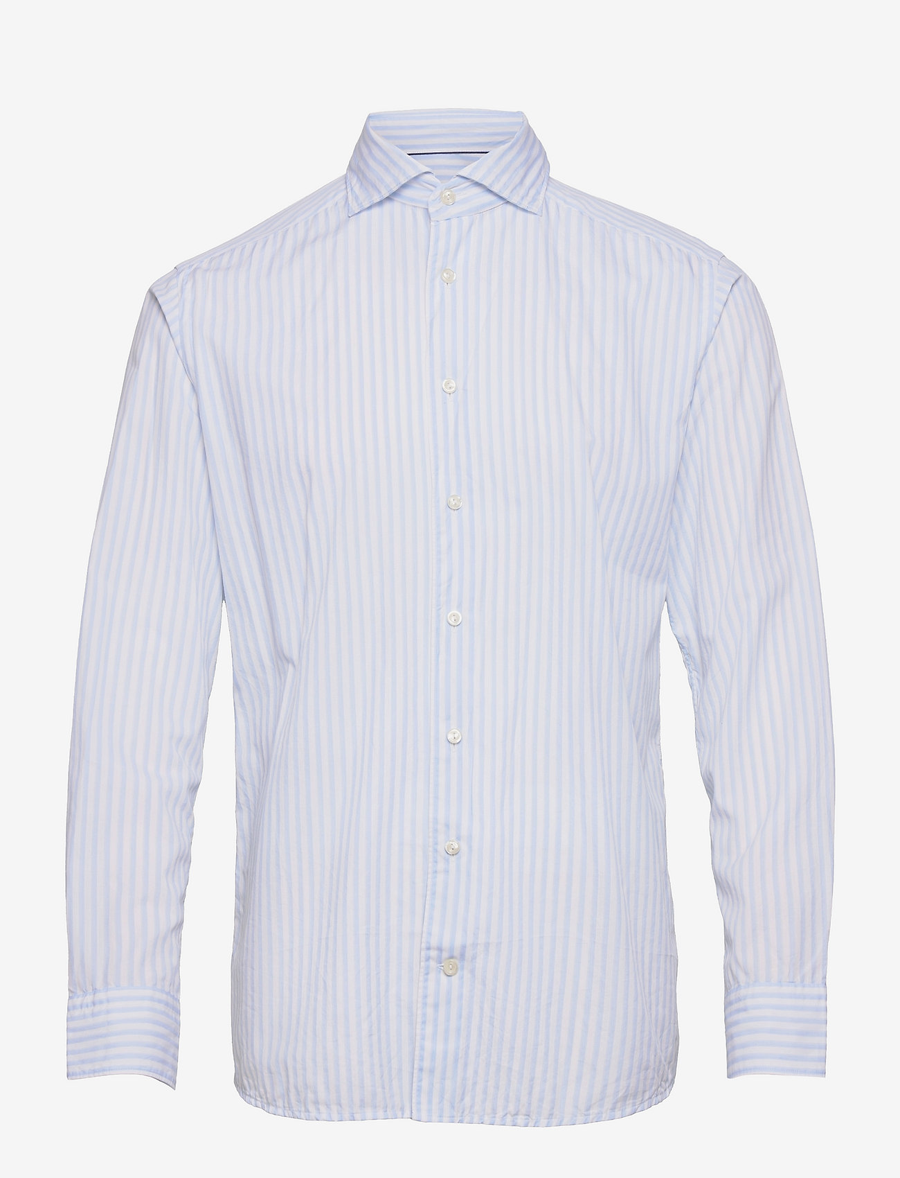 Eton - Men's shirt: Soft Business  Twill - light blue - 0