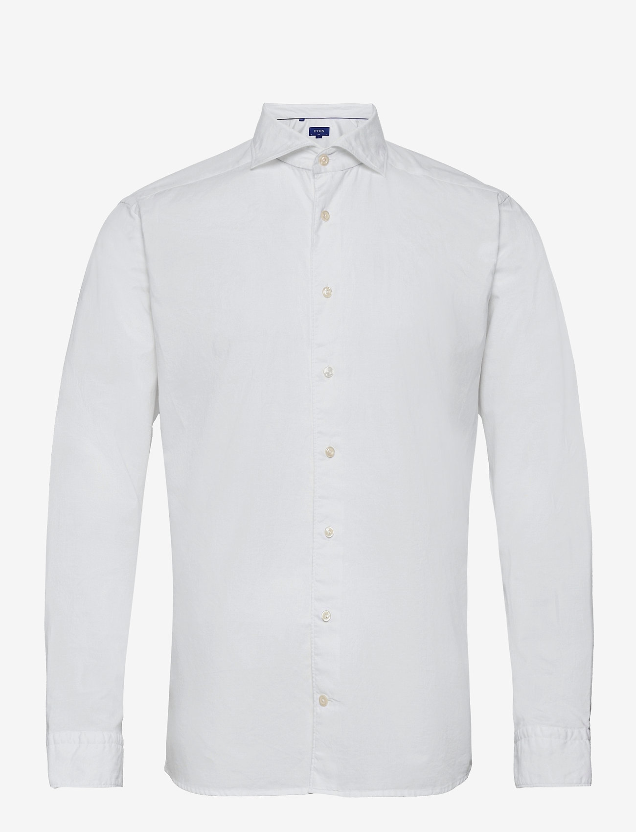 Eton - Men's shirt: Soft Business  Lightweight twill - white - 0
