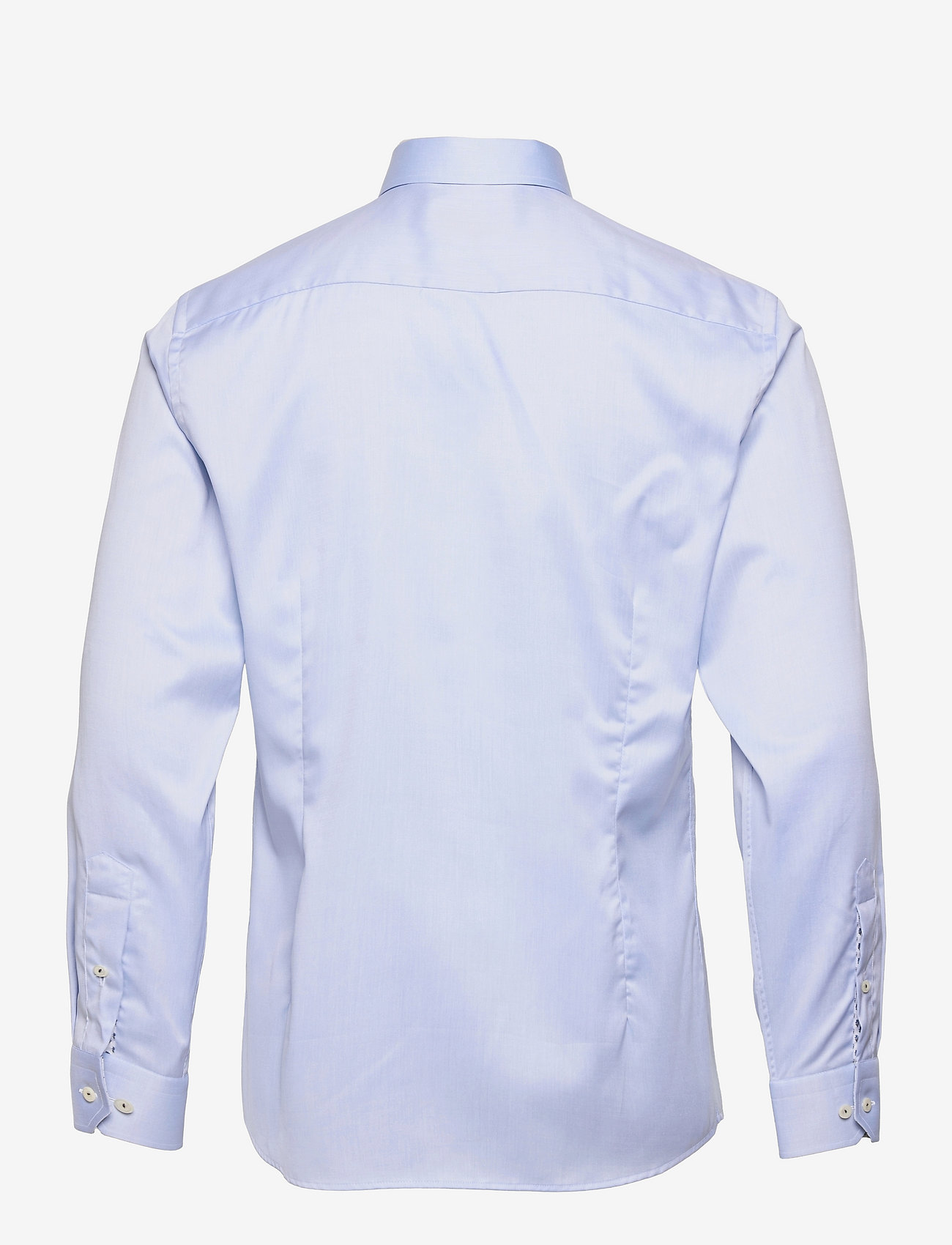 Eton - White twill shirt - light blue - 1