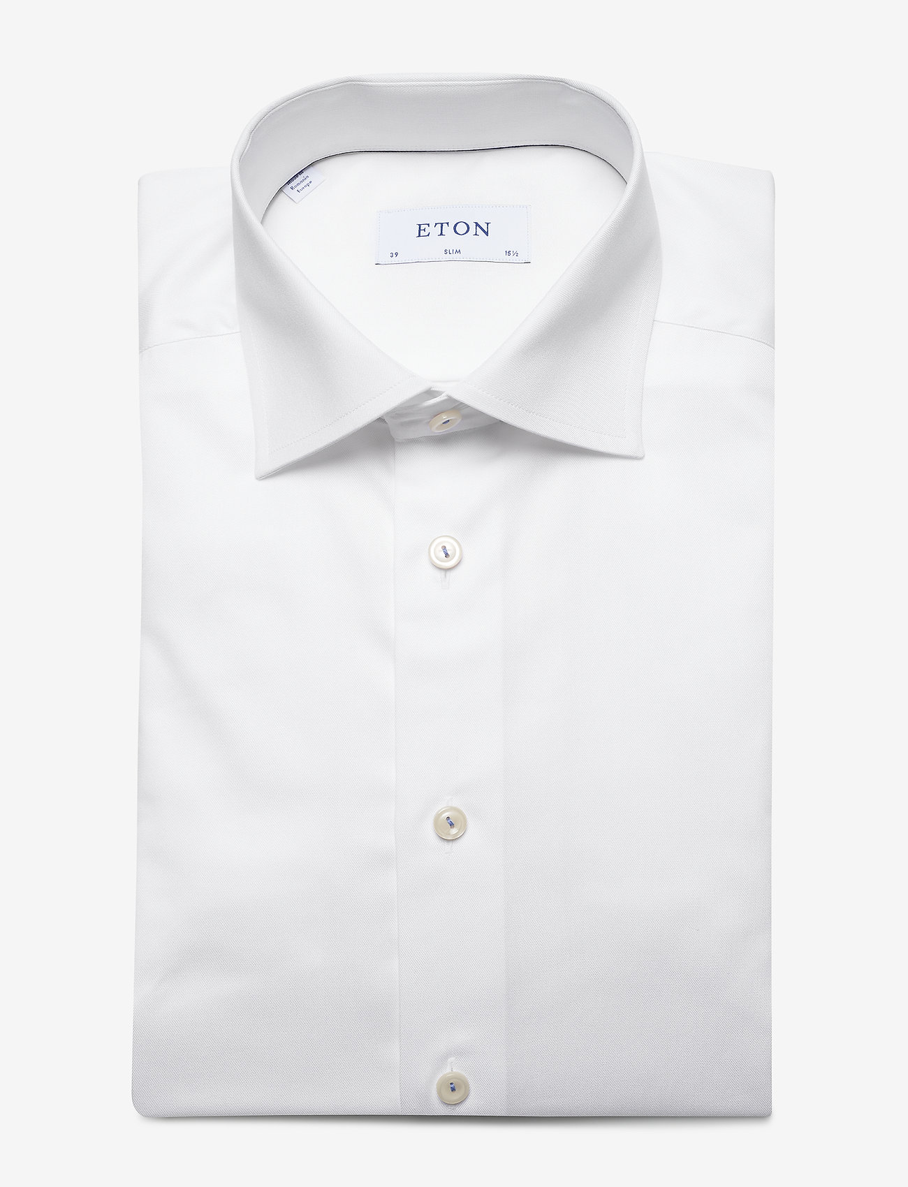 Eton - White twill shirt - white - 3