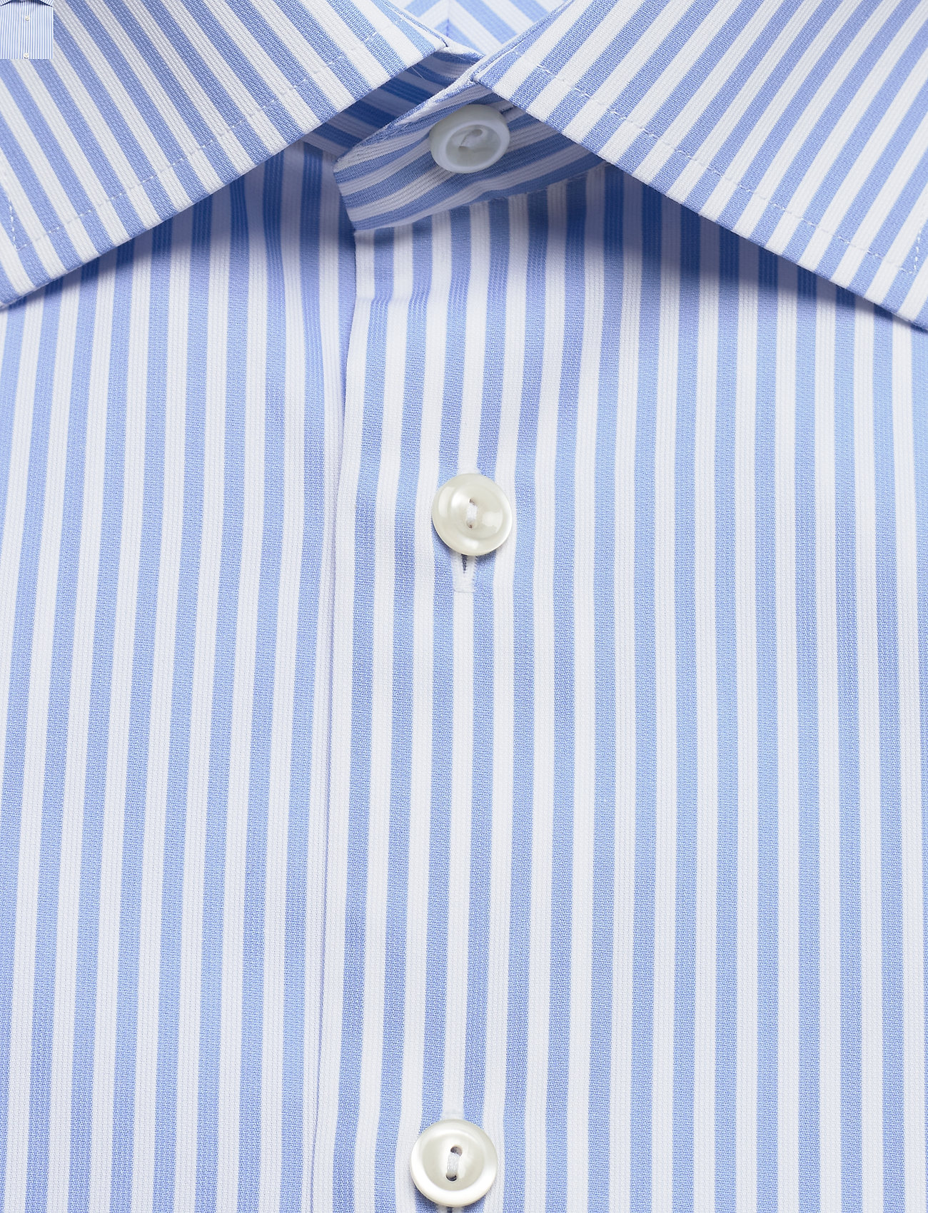Eton - Slim fit Blue Satin shirt - blue - 2