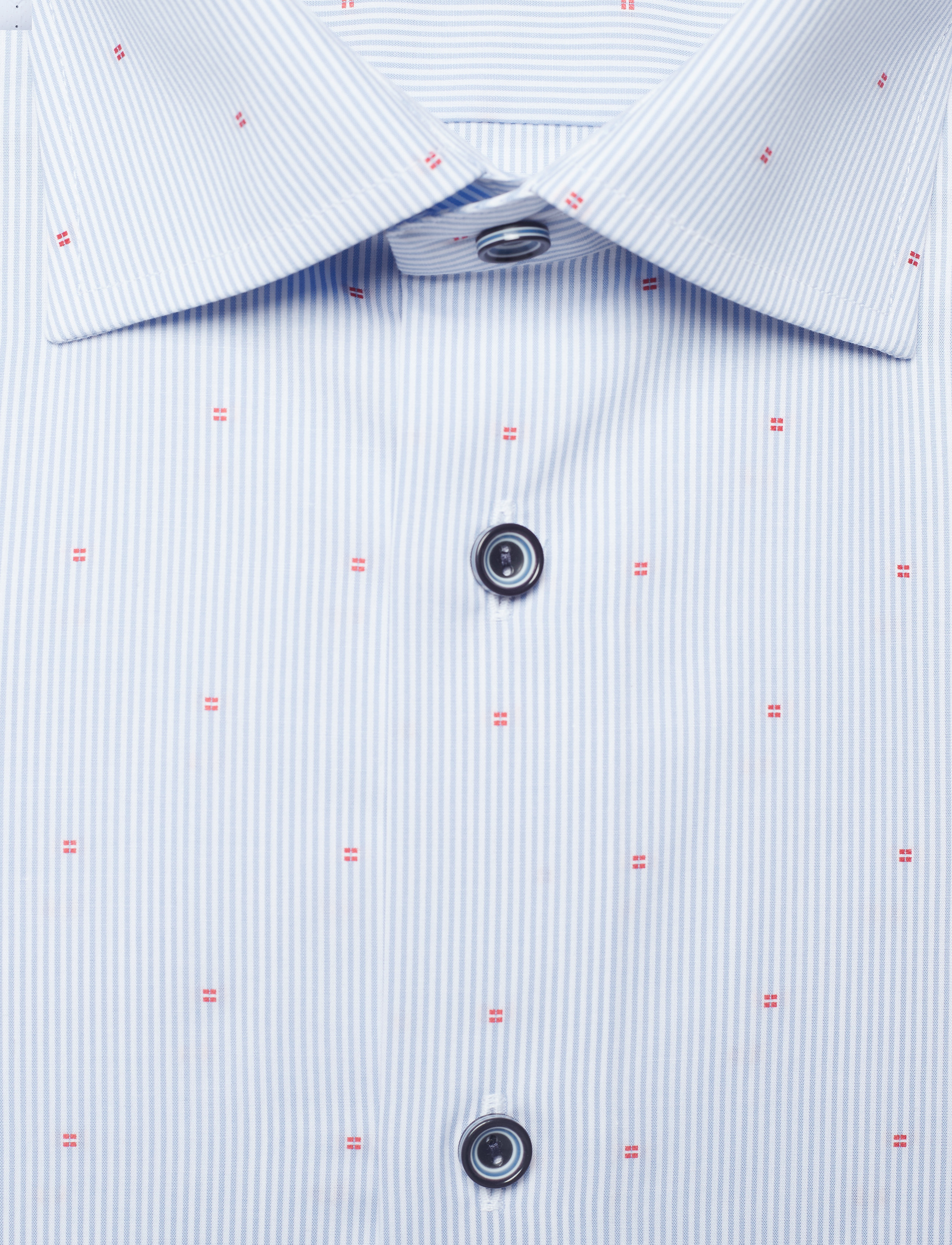 Eton - Slim fit Blue Signature Twill shirt - blue - 2