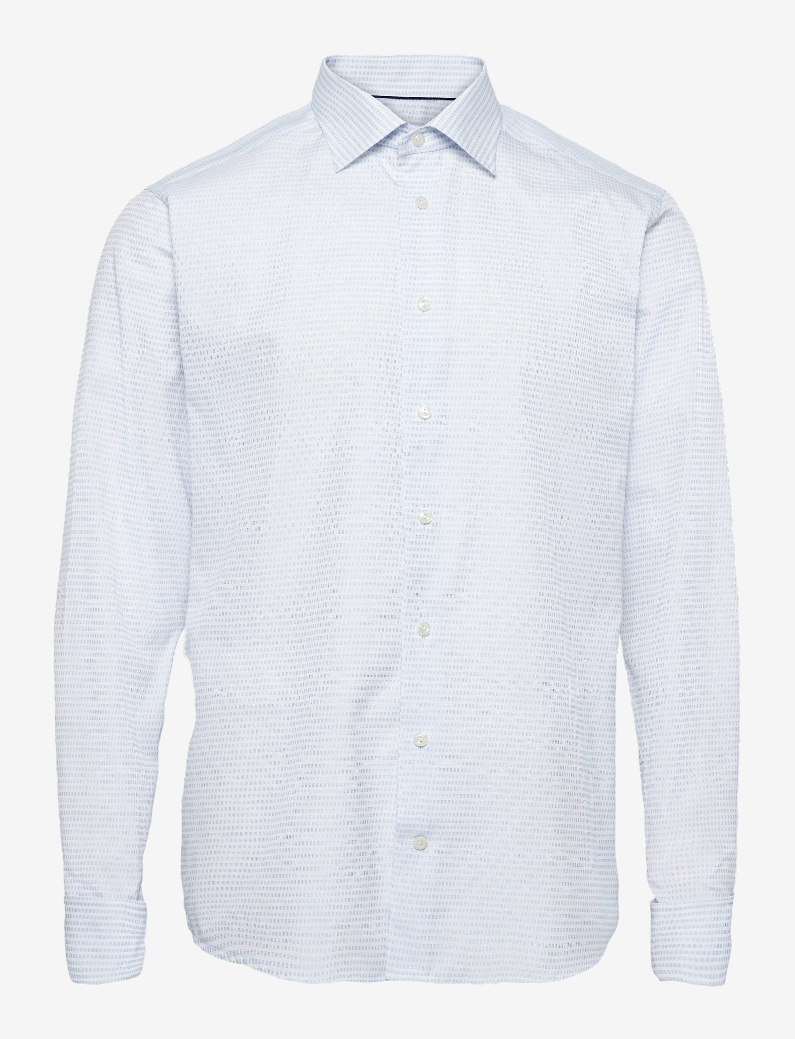Eton - Slim fit Blue Dobby shirt - blue - 0