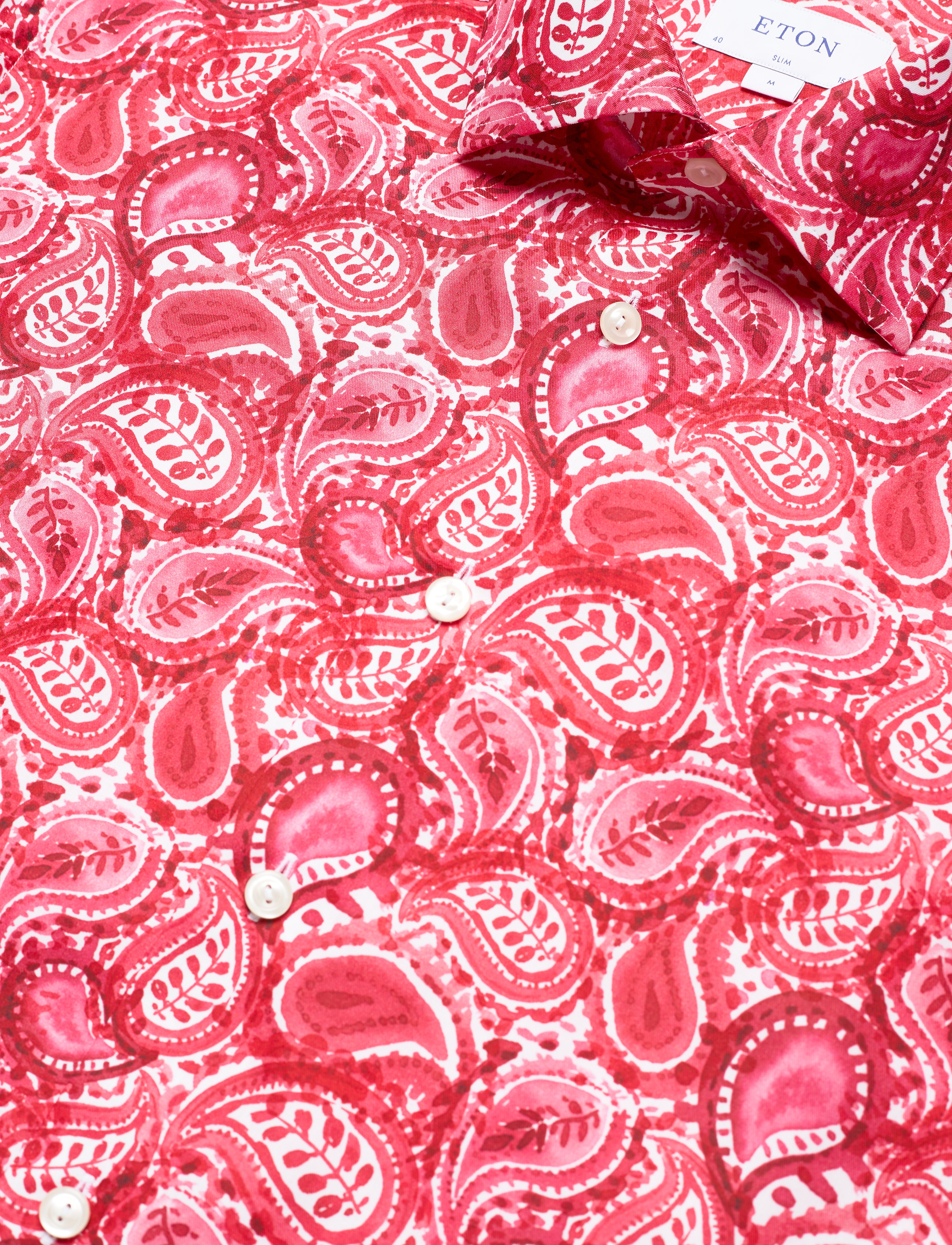 Eton - Signature Twill - pink/red - 3